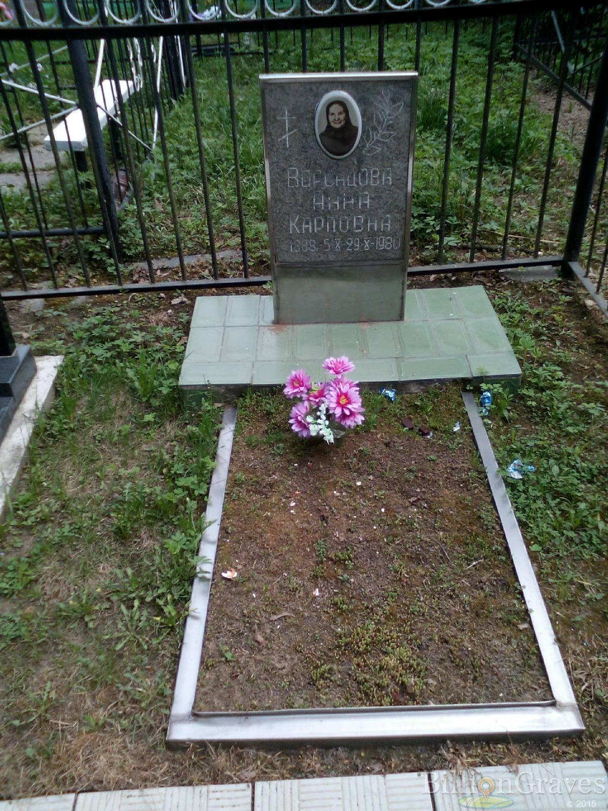 воронцова анна карловна