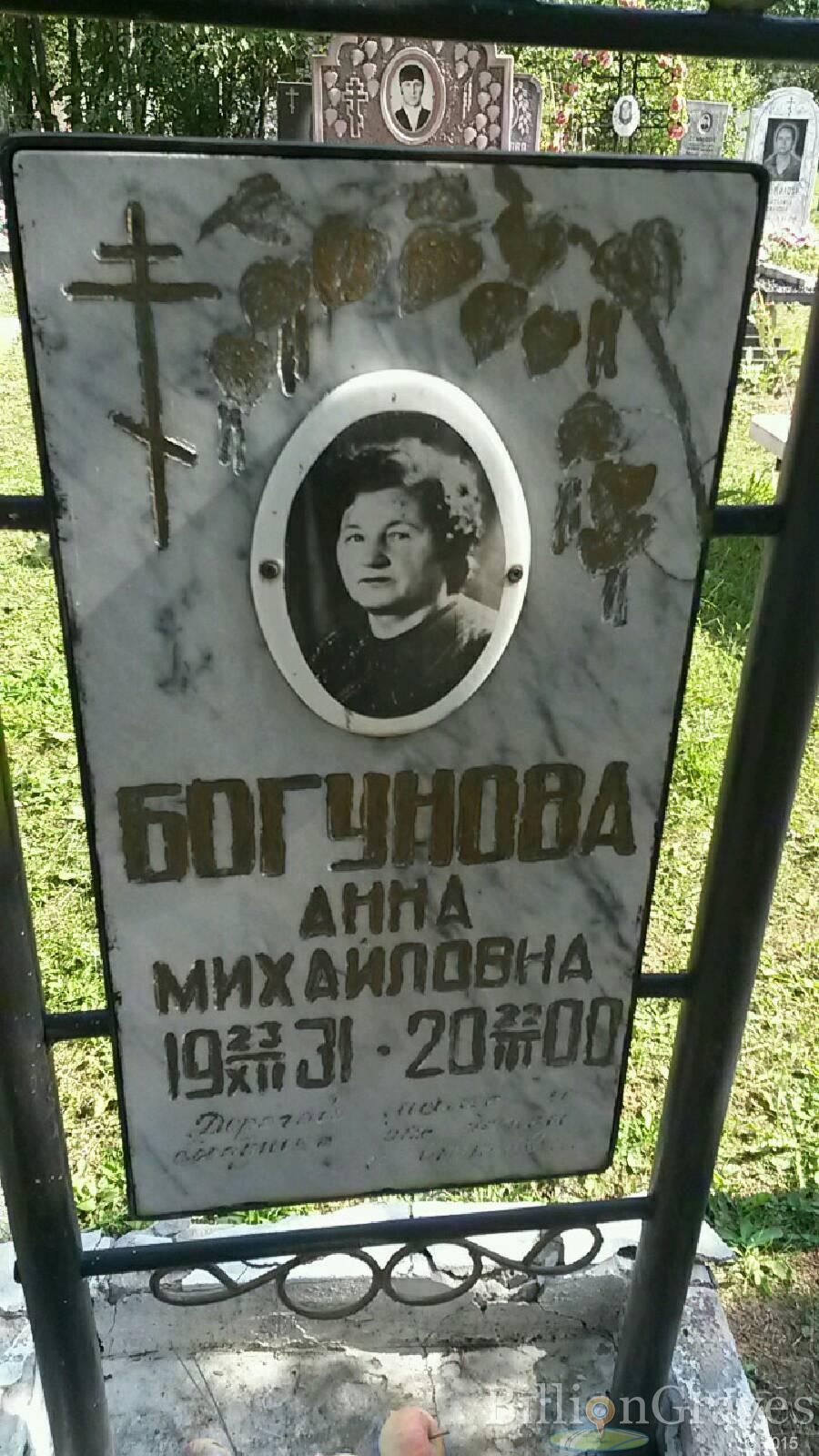 Богунова Анна Михайловна