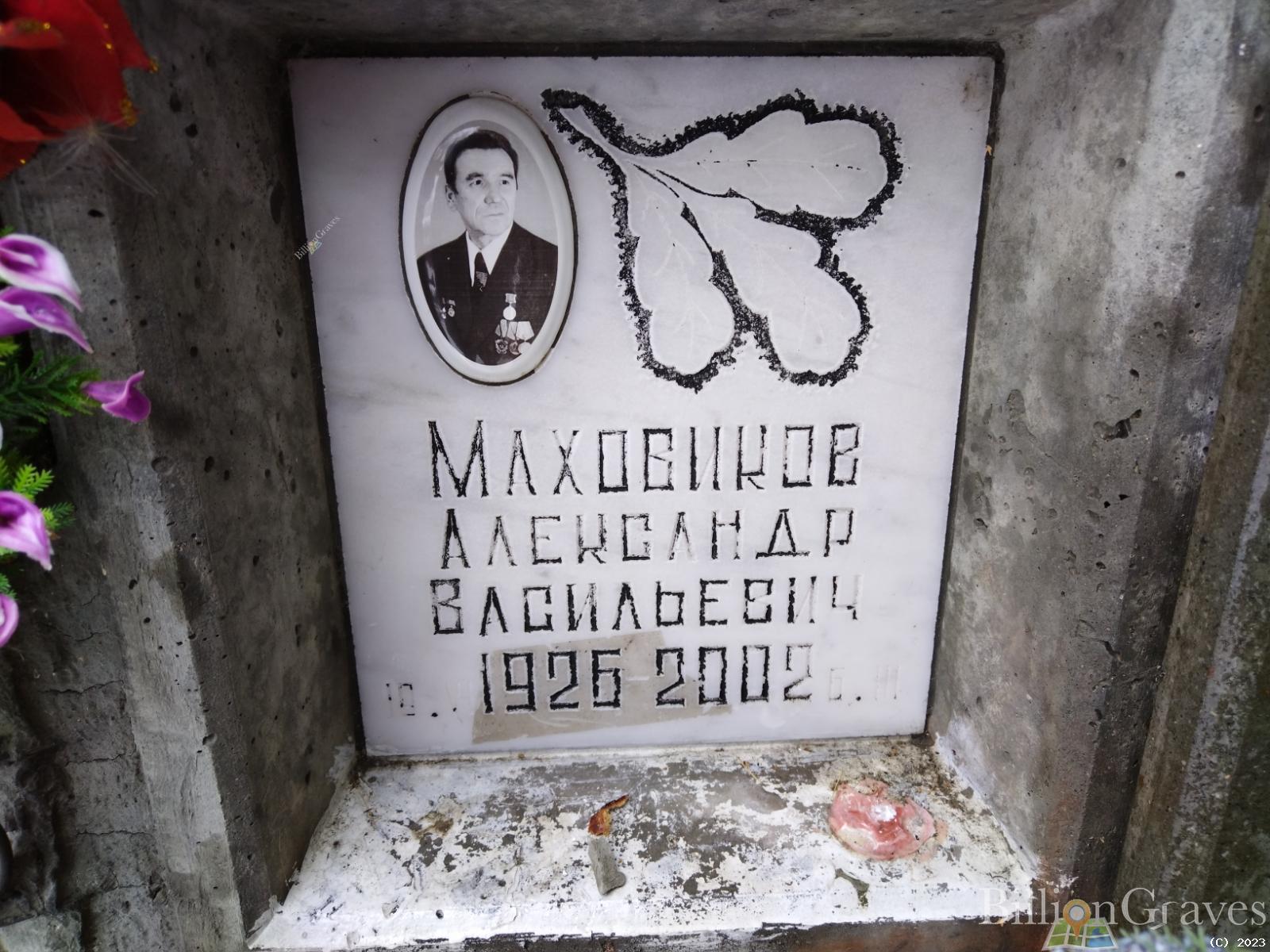 Маховиков Александр Васильевич