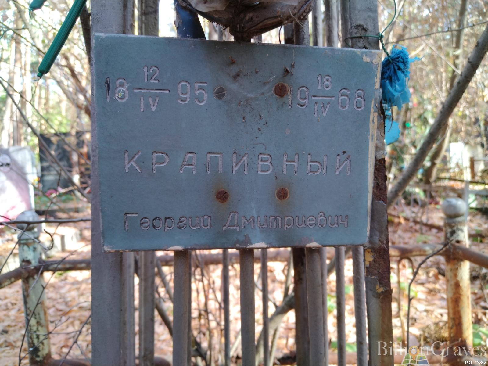 Крапивный Георгий Дмитриевич