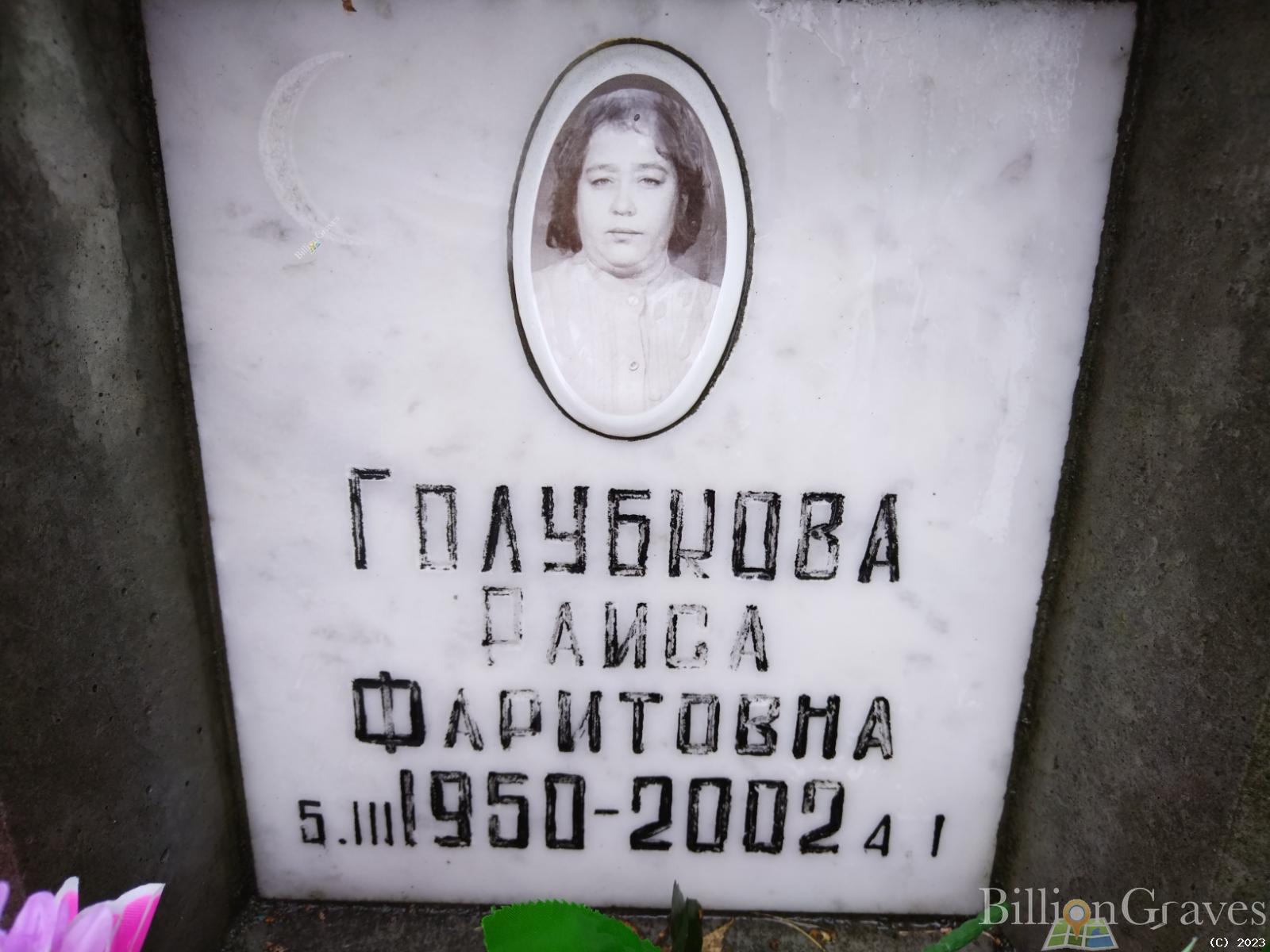 Голубкова Раиса Фаритовна