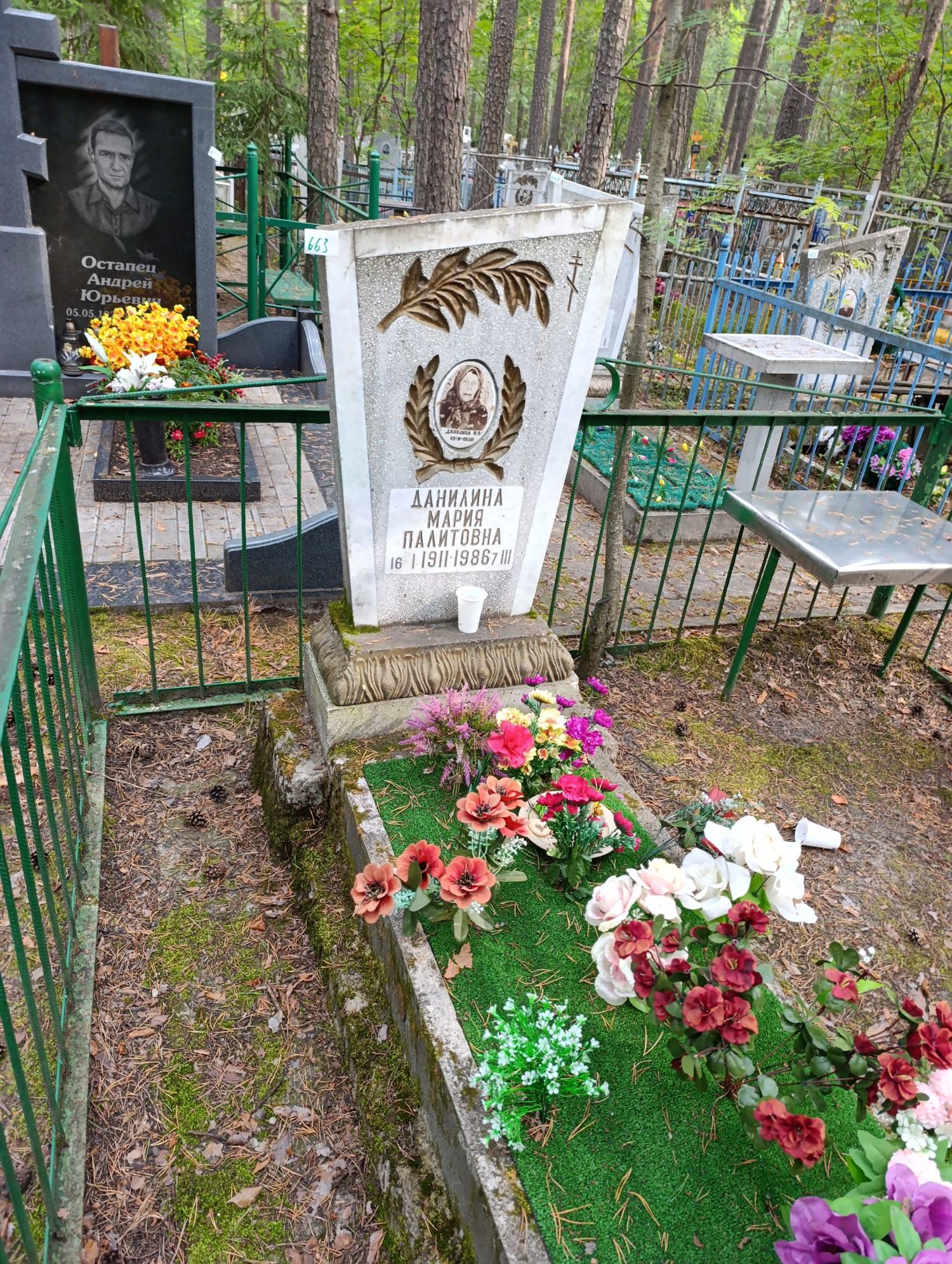 Данилина Мария Палитовна