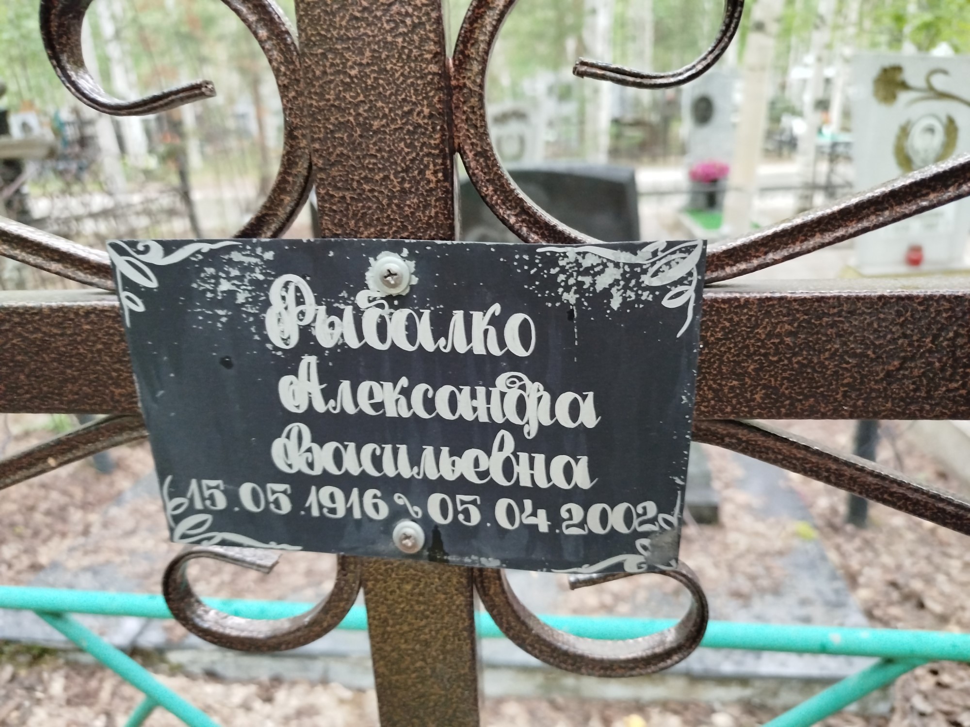 Рыбалко Александра Васильевна
