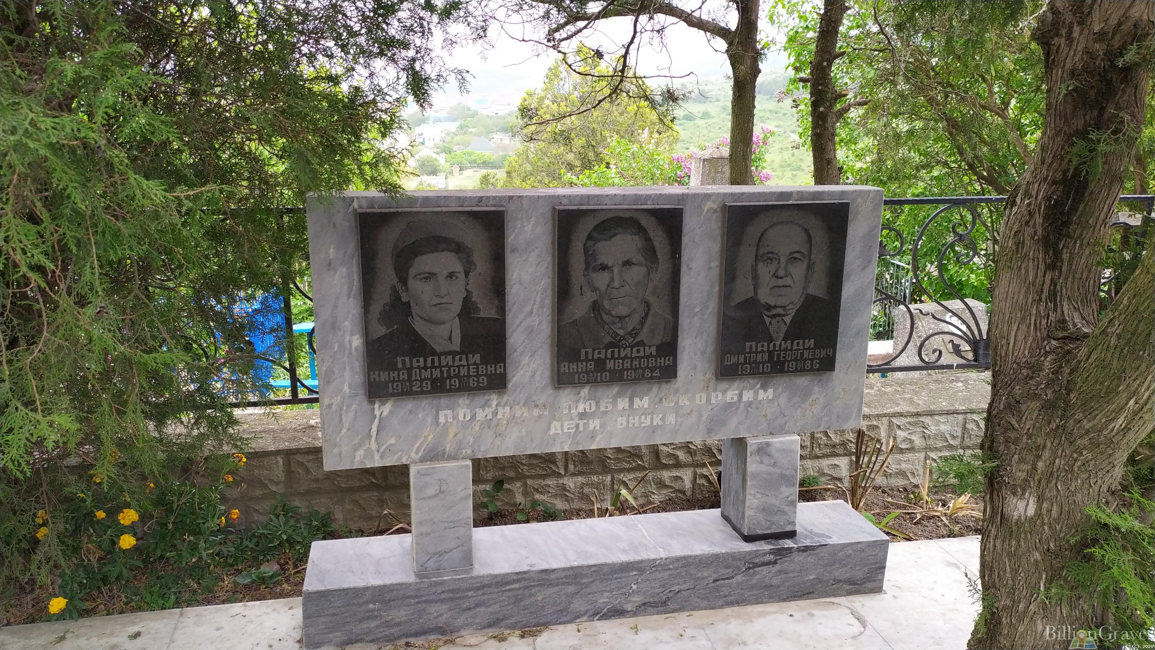 Палиди Анна Ивановна