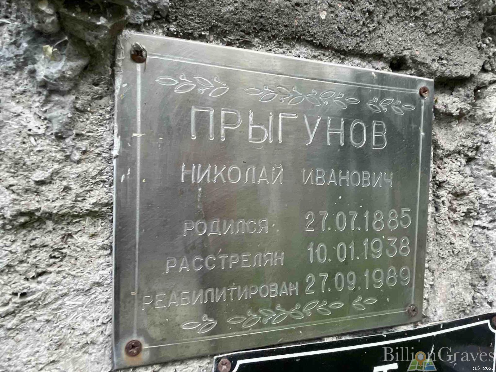 Прыгунов Николай Иванович