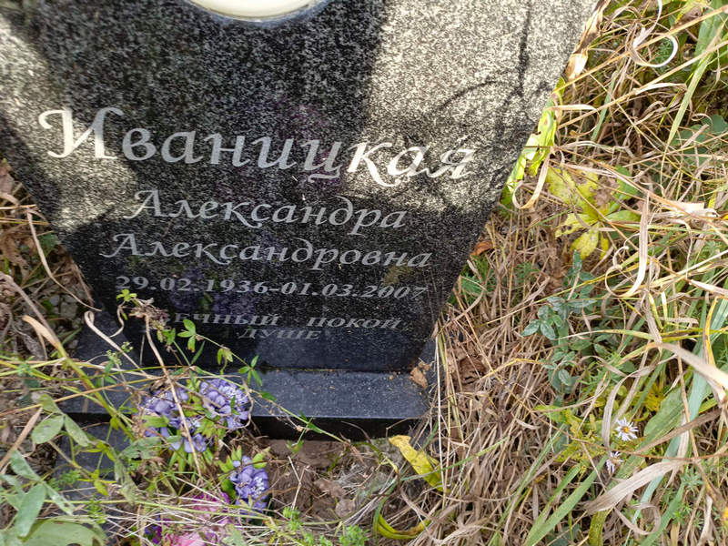 Иваницкая Александра Александровна