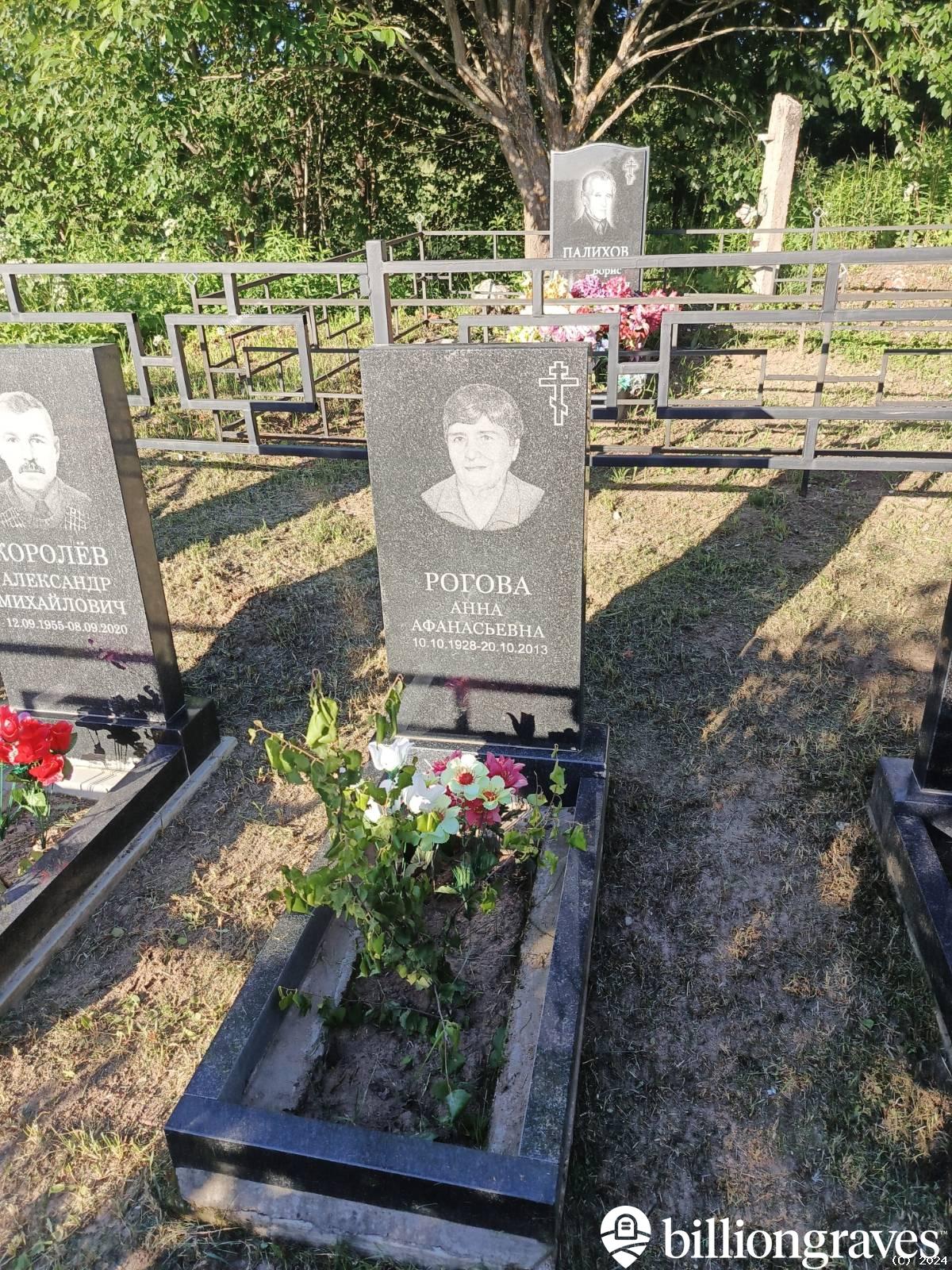 Рогова Анна Афанасьевна