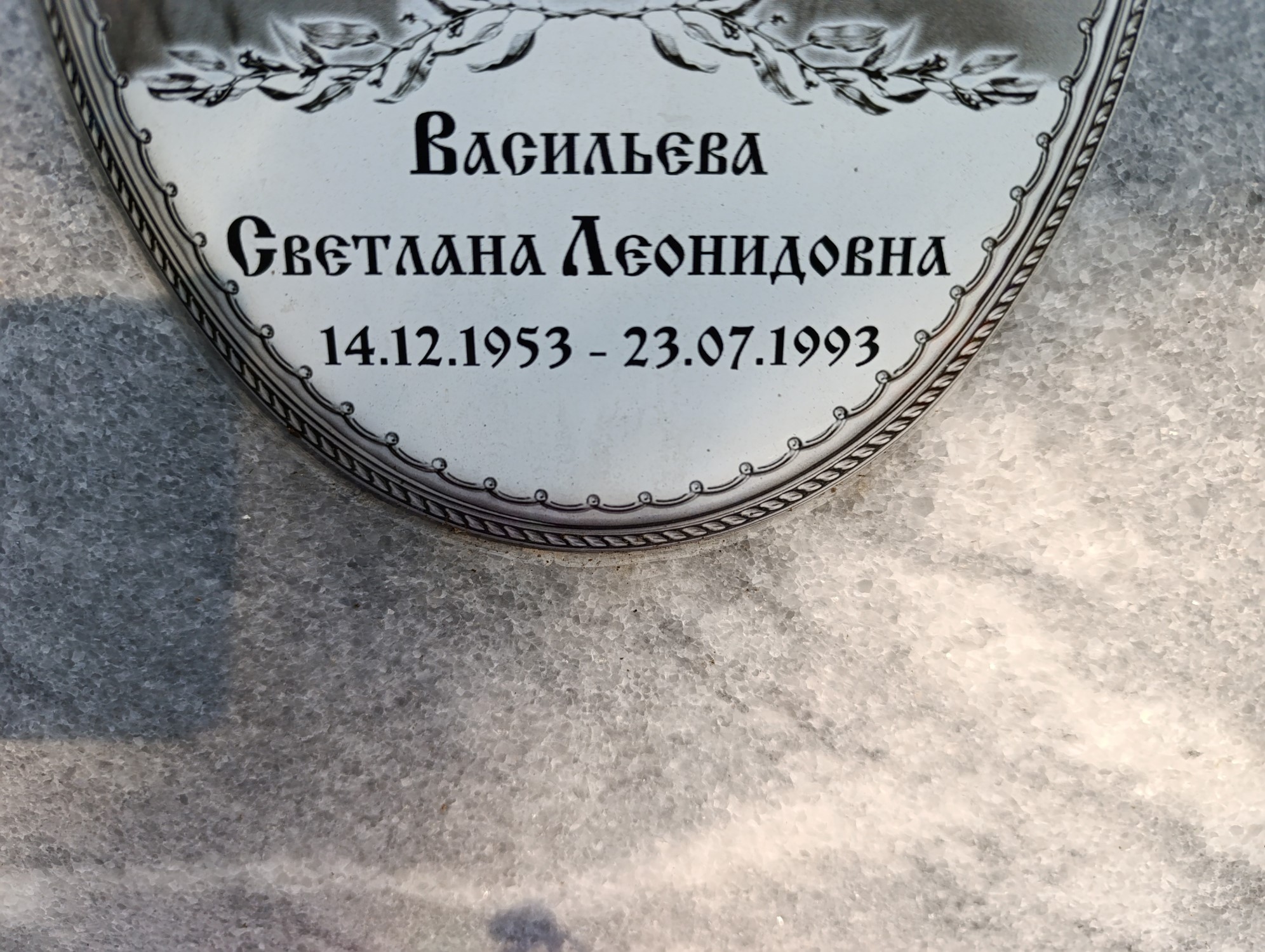 Васильева Светлана Леонидовна