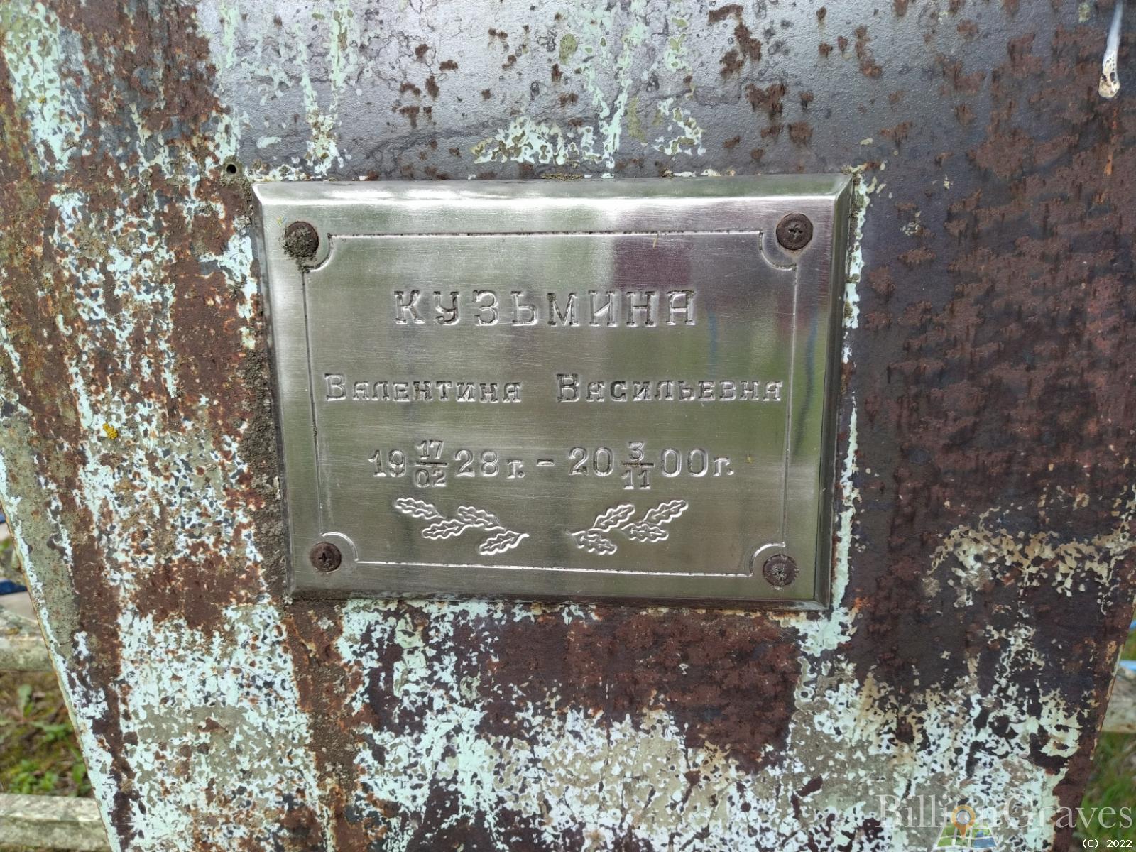 Кузьмина Валентина Васильевна