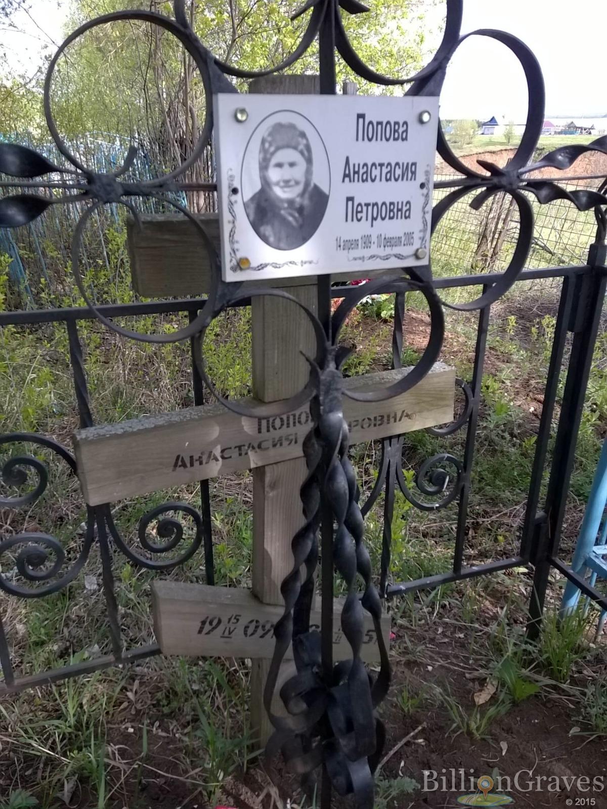 Попова Анастасия Петровна