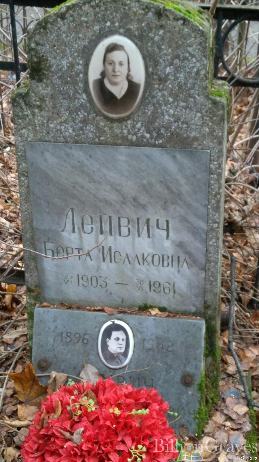 Лейвич Берта Исааковна