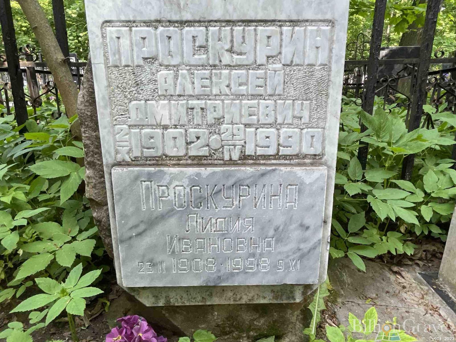 Проскурин Алексей Дмитриевич