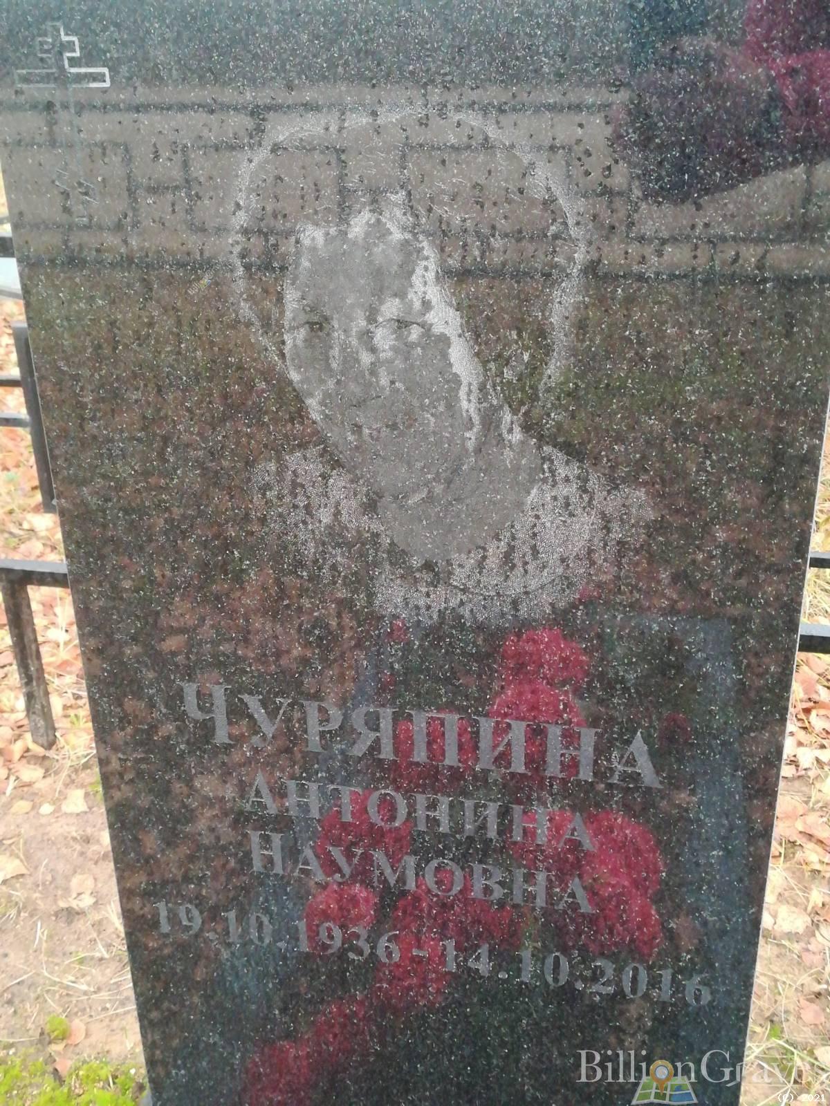 Чуряпина Антонина Наумовна