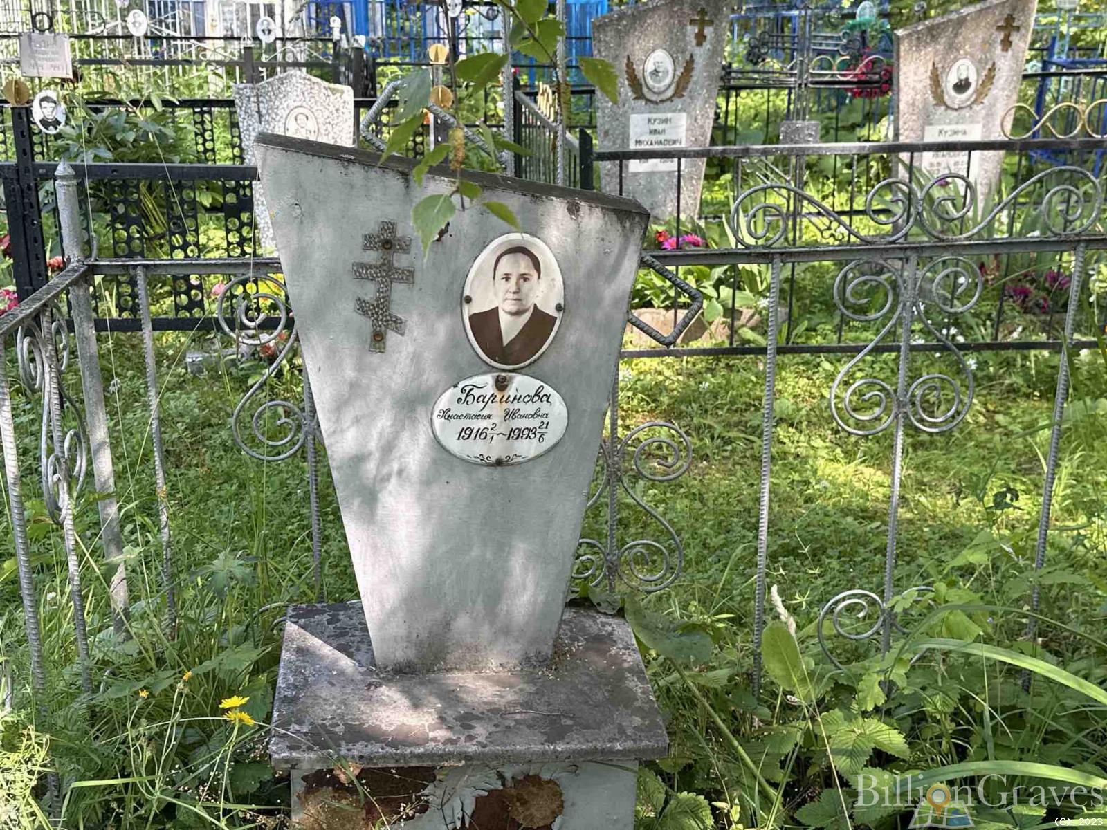 Баринова Анастасия Ивановна
