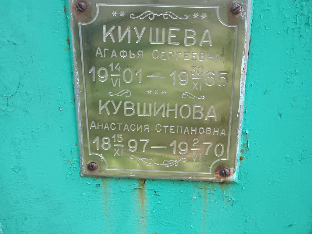 Кувшинова Анастасия Степановна