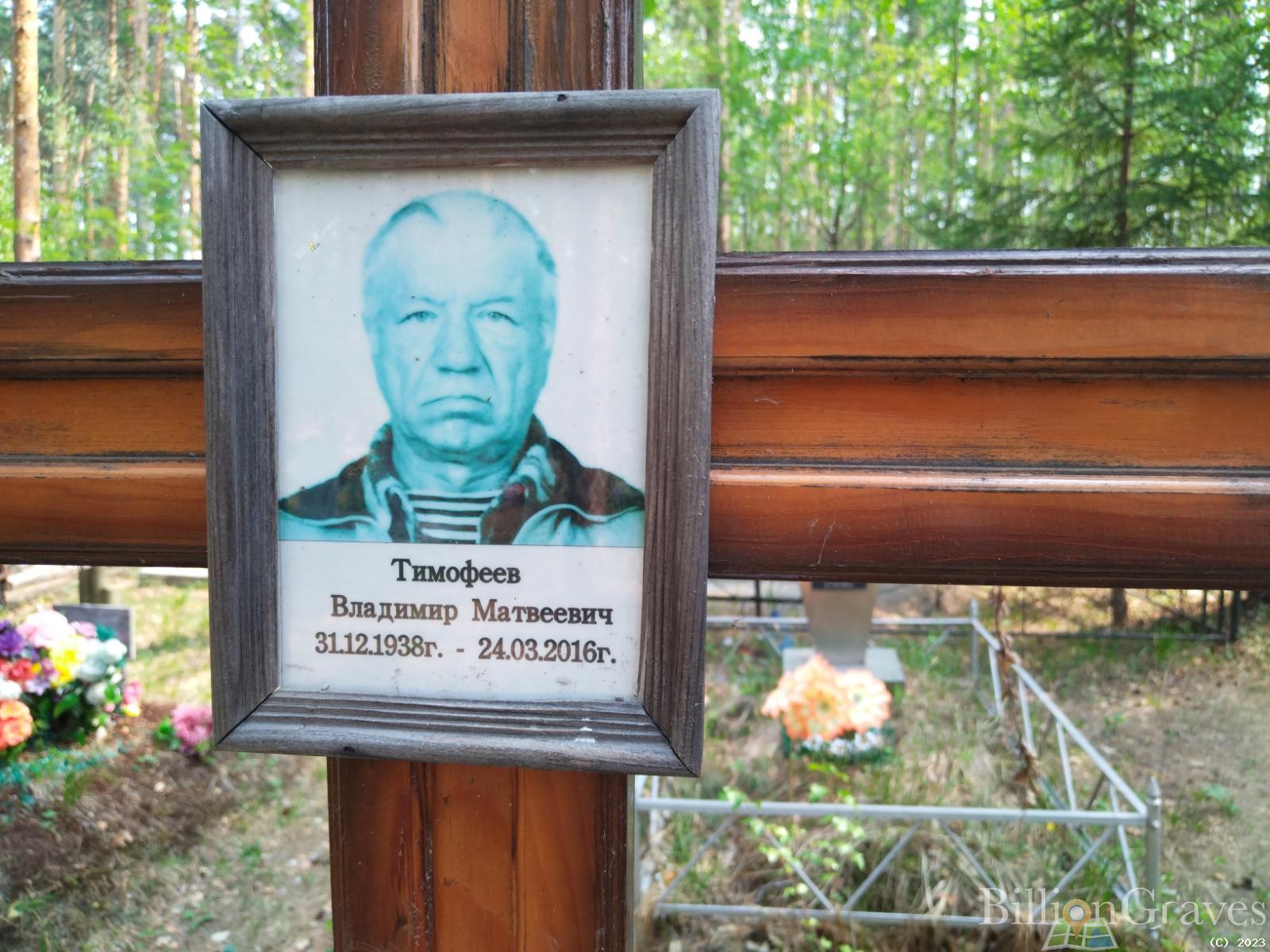 Тимофеев Владимир Матвеевич