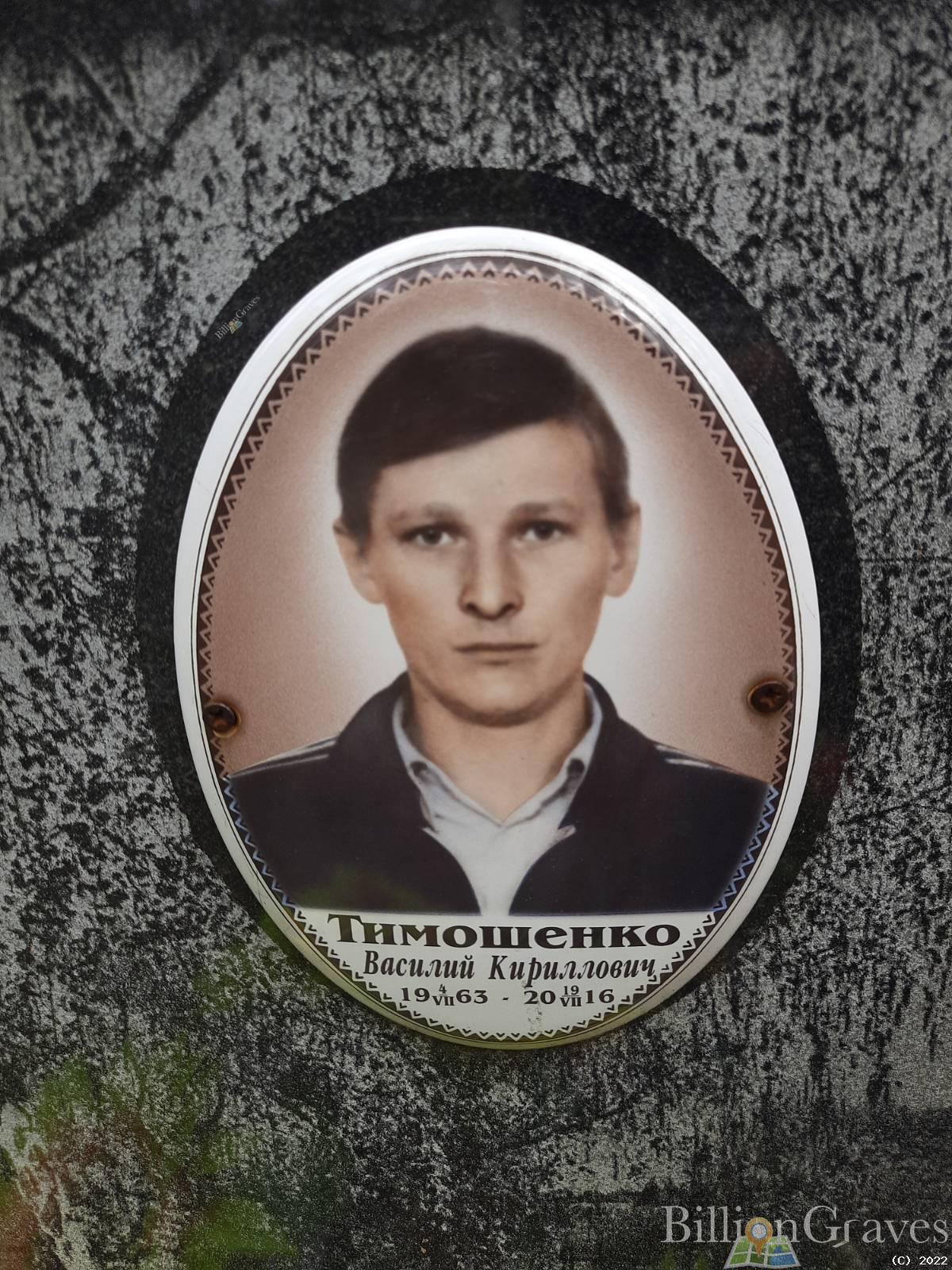 Тимошенко Василий Кириллович