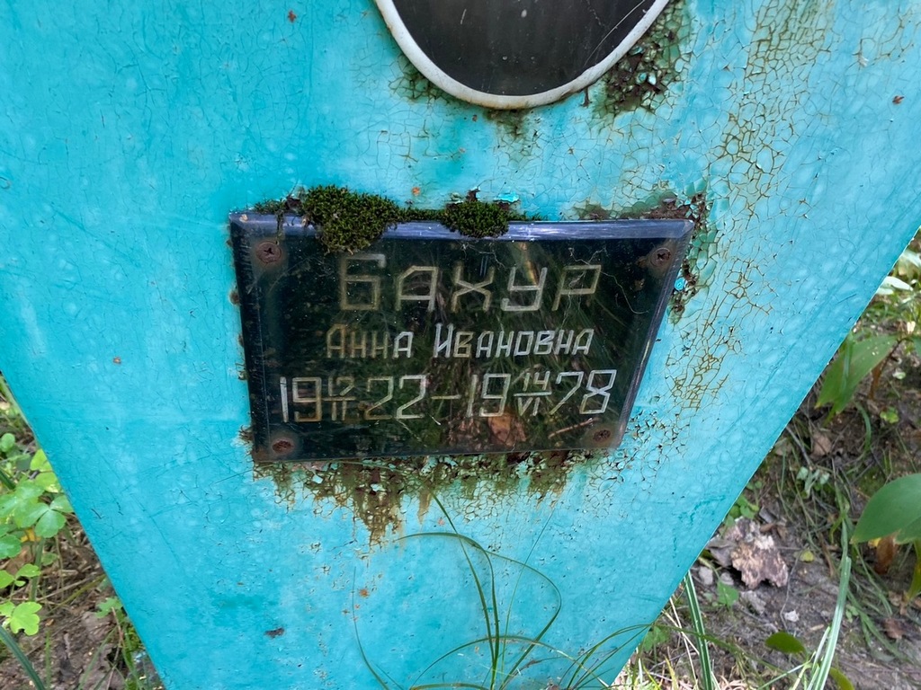 Бахур Анна Ивановна