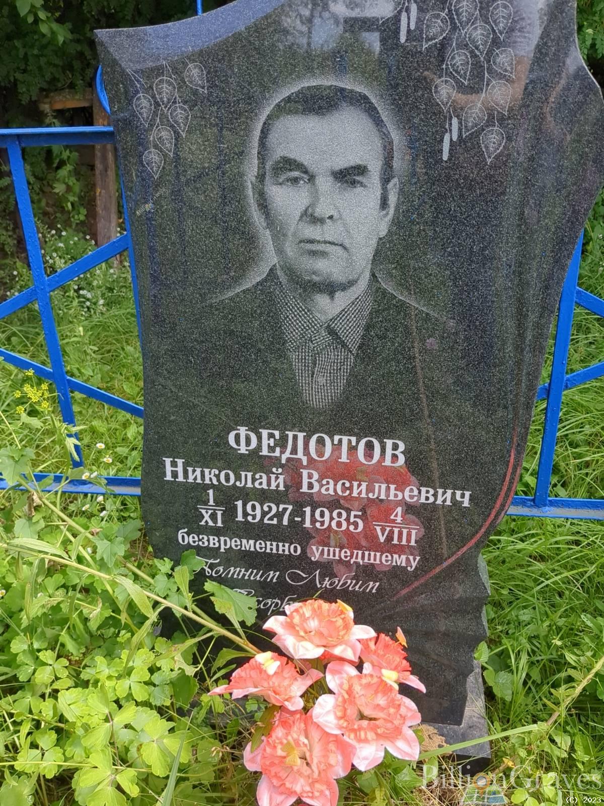 Федотов Николай Васильевич