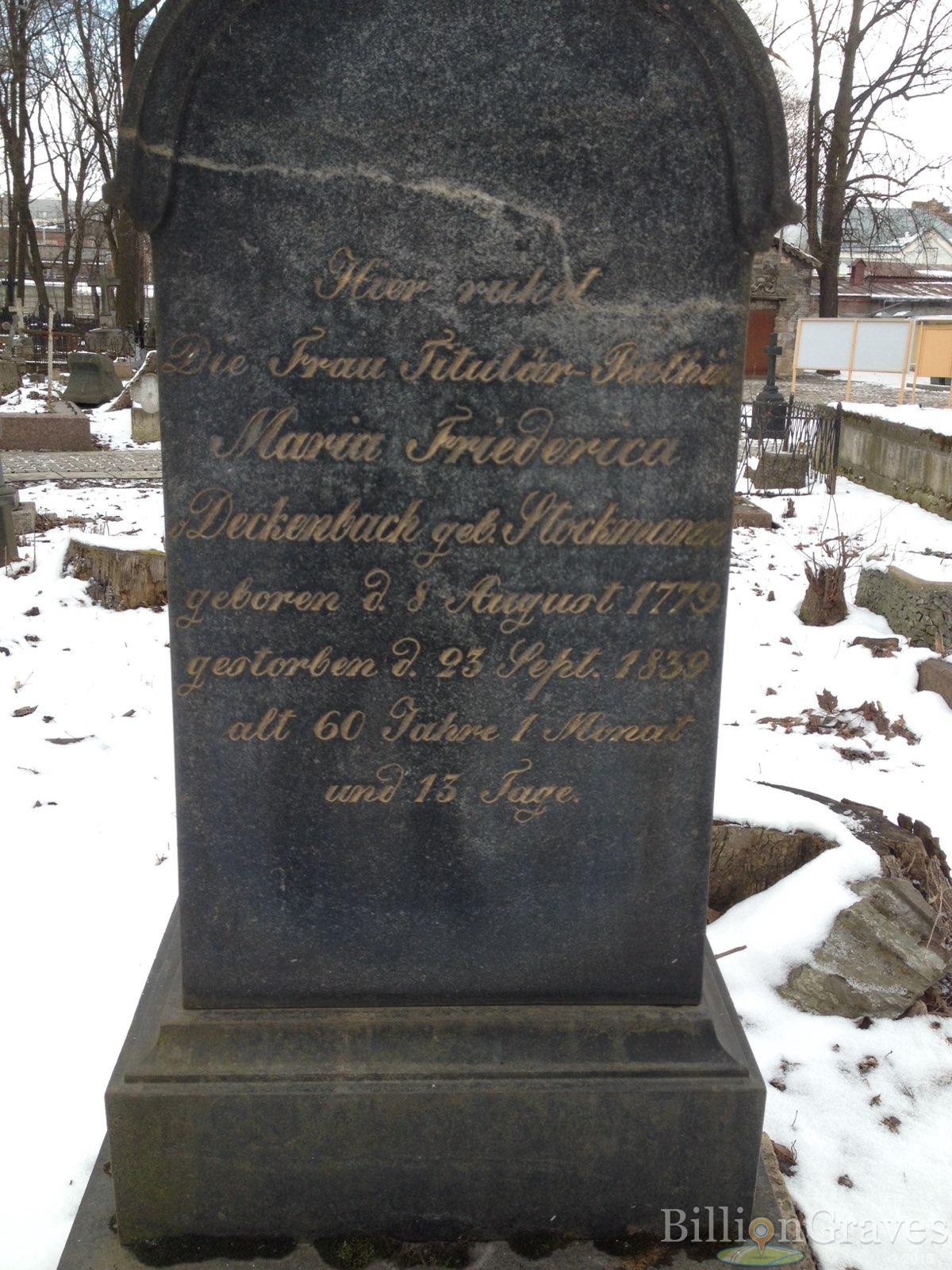 Deckenbach Johann Conrad