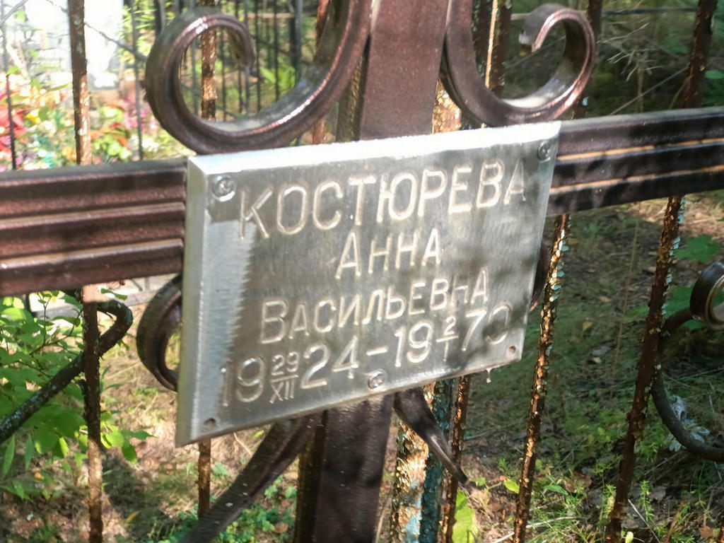 Костюрева Анна Васильевна