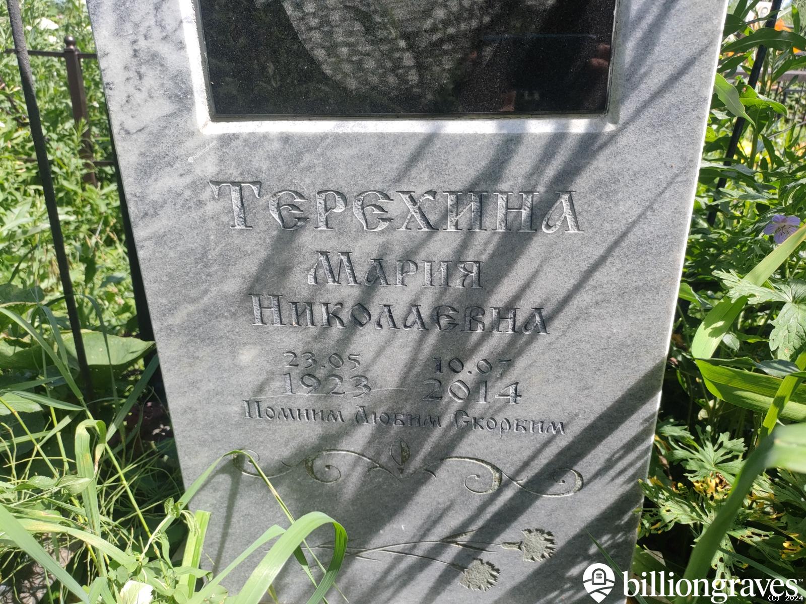 Терëхина Анна Ивановна