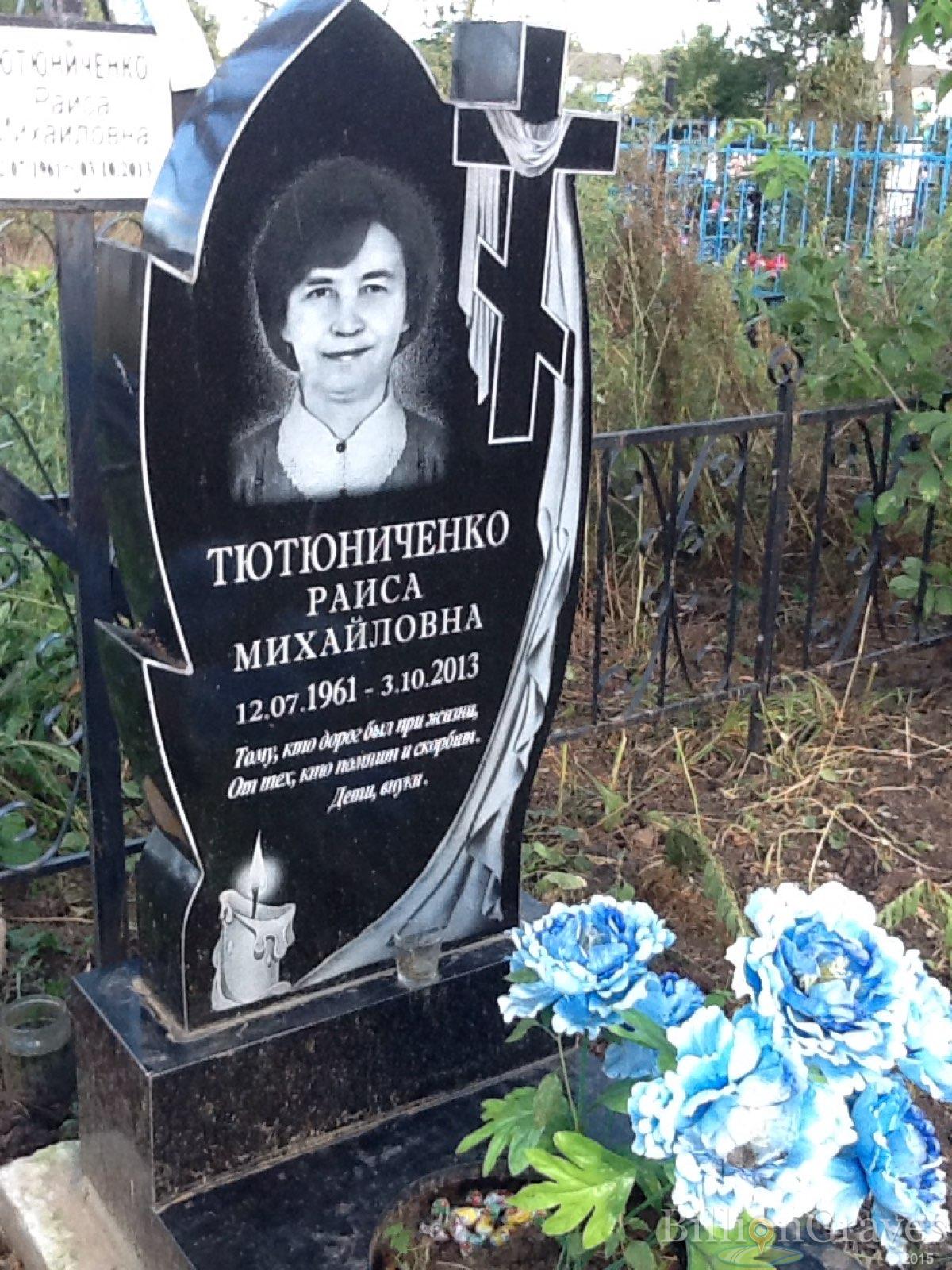 Тютюниченко Раиса Михайловна
