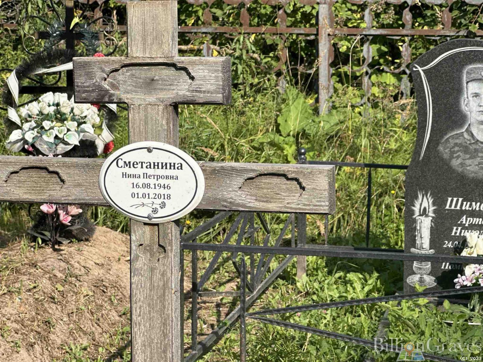 Сметанина Нина Петровна