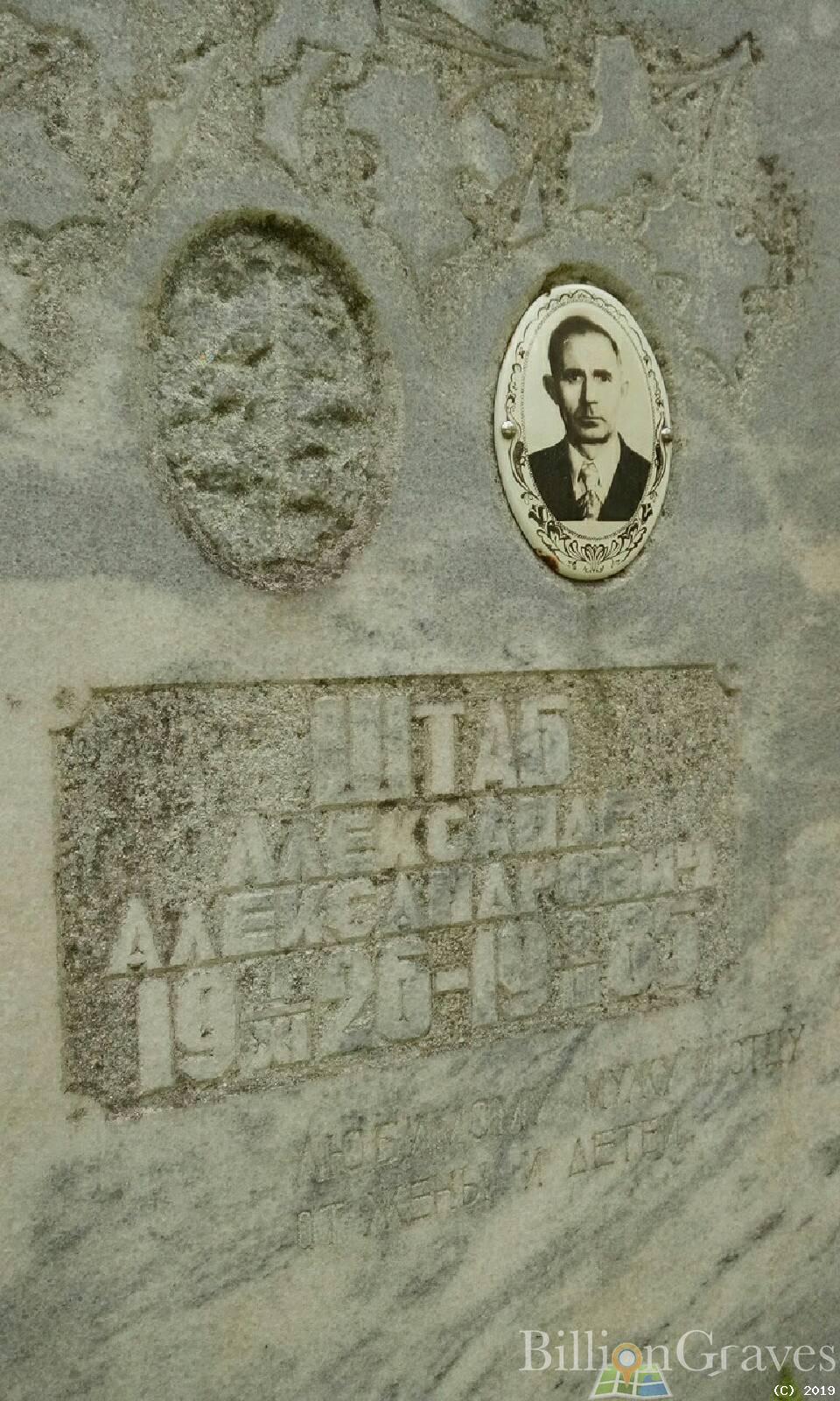 Штаб Александр Александрович