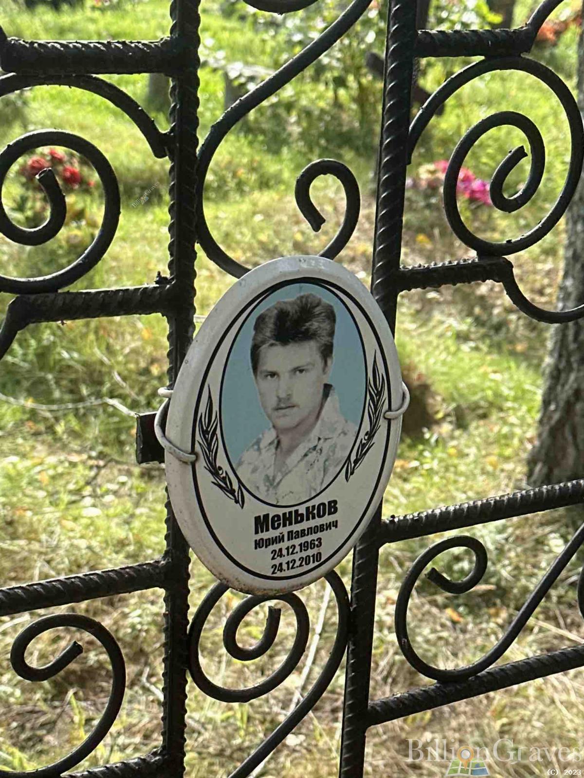 Меньков Юрий Павлович
