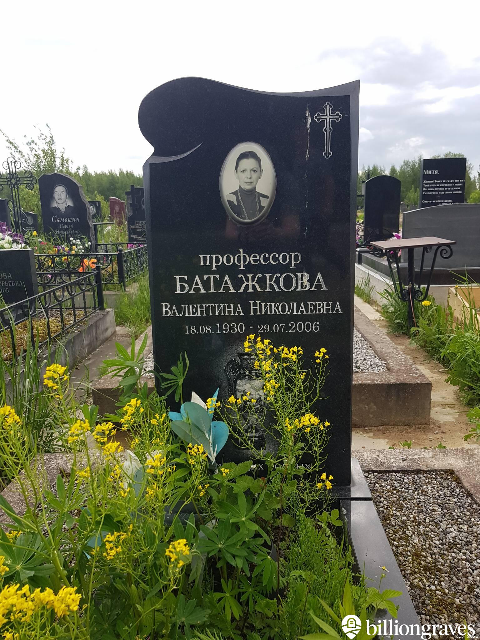 Батажкова Валентина Николаевна