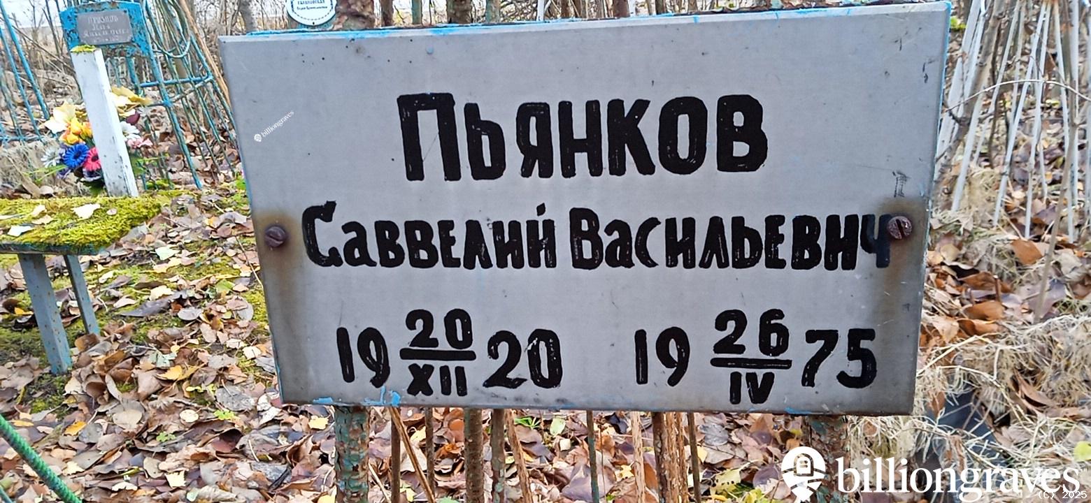 Пьянков Саввелий Васильевич