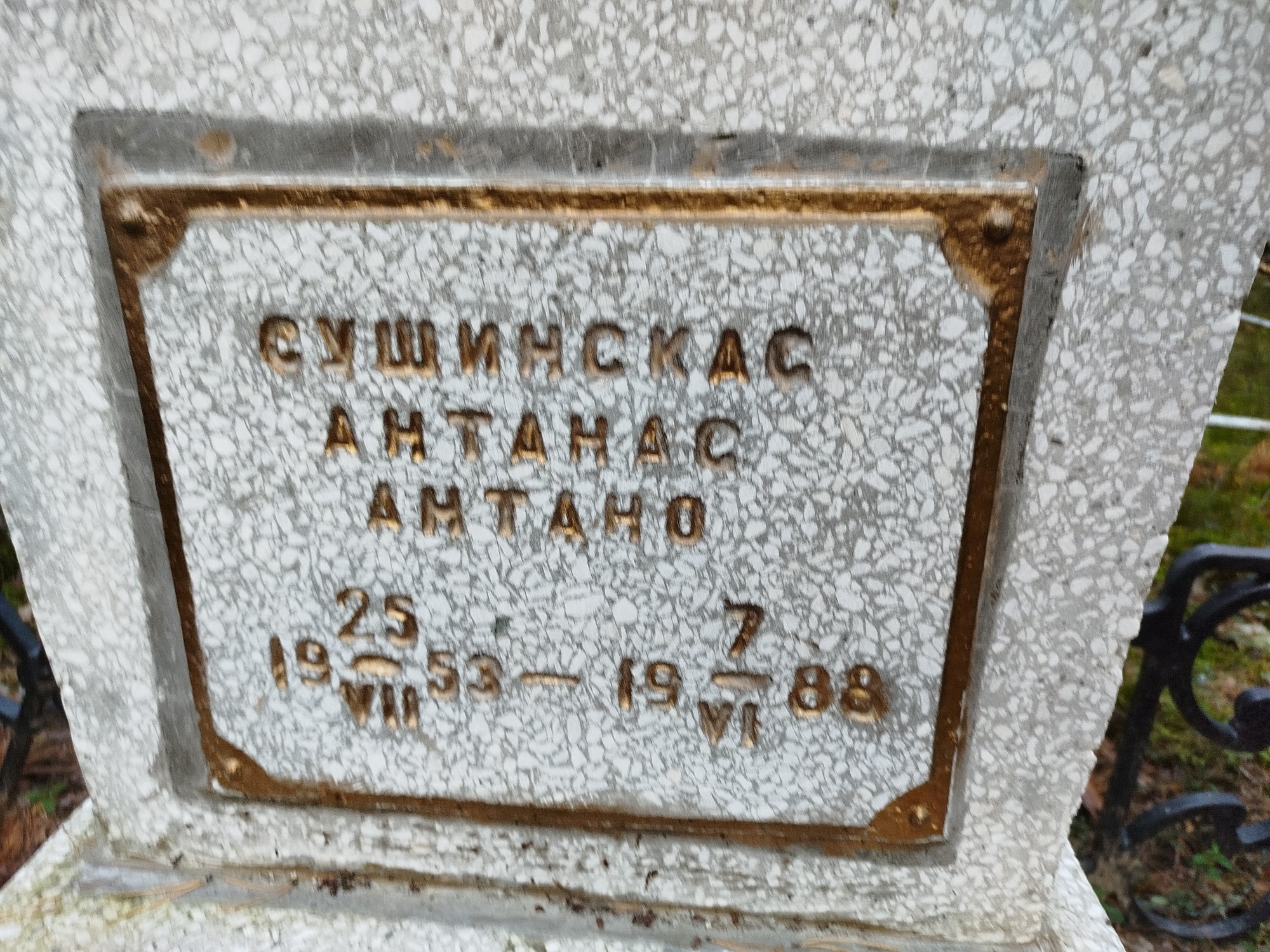 Сушинскас Антанас Антано