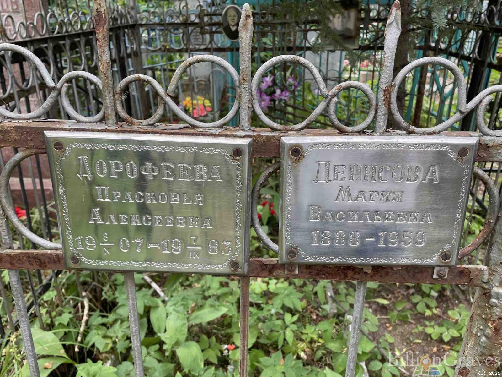 Дорофеева Прасковья Алексеевна