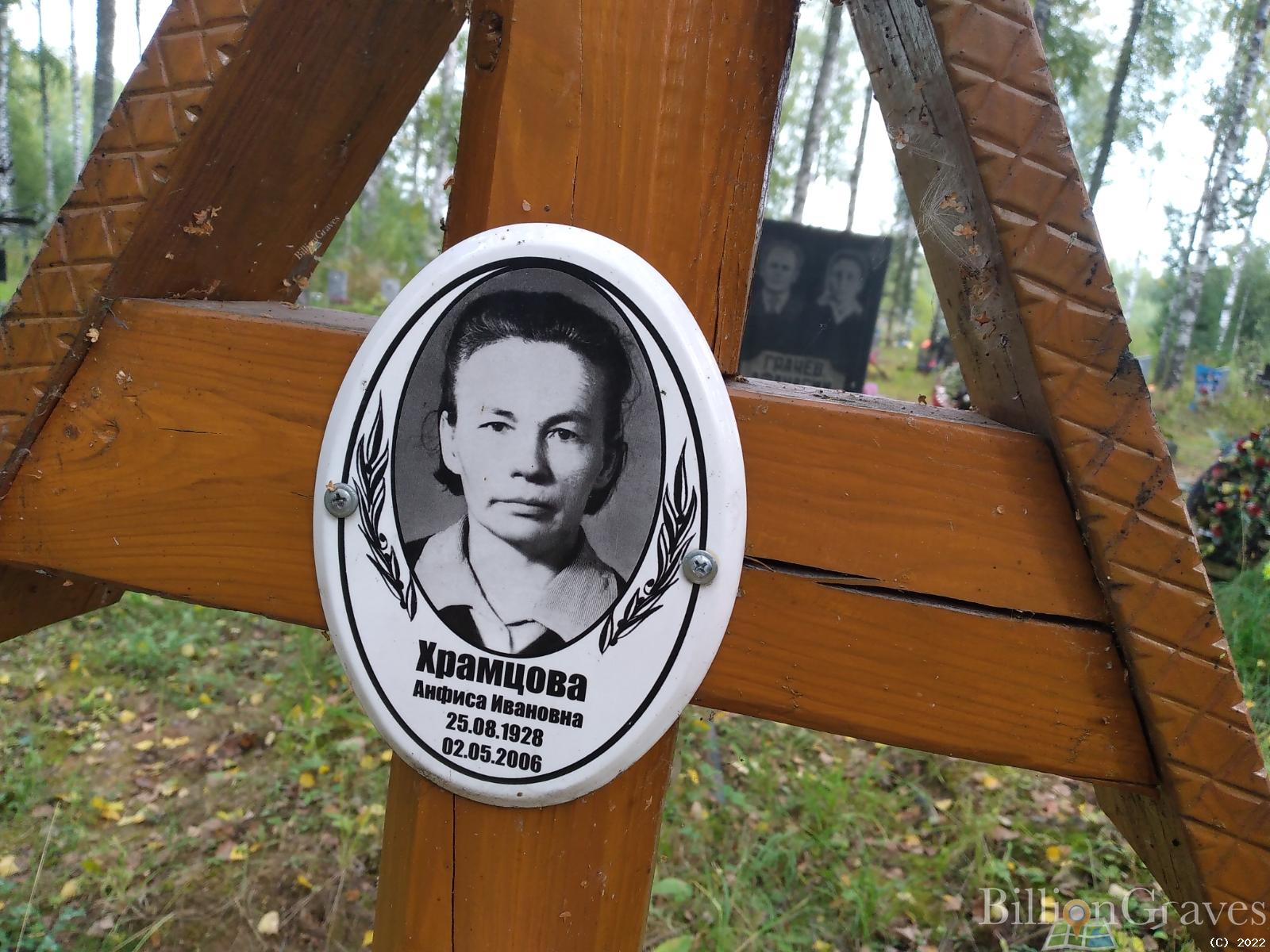Храмцова Анфиса Ивановна