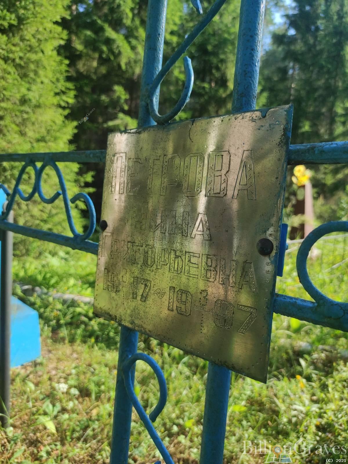Петрова Нина Григорьевна