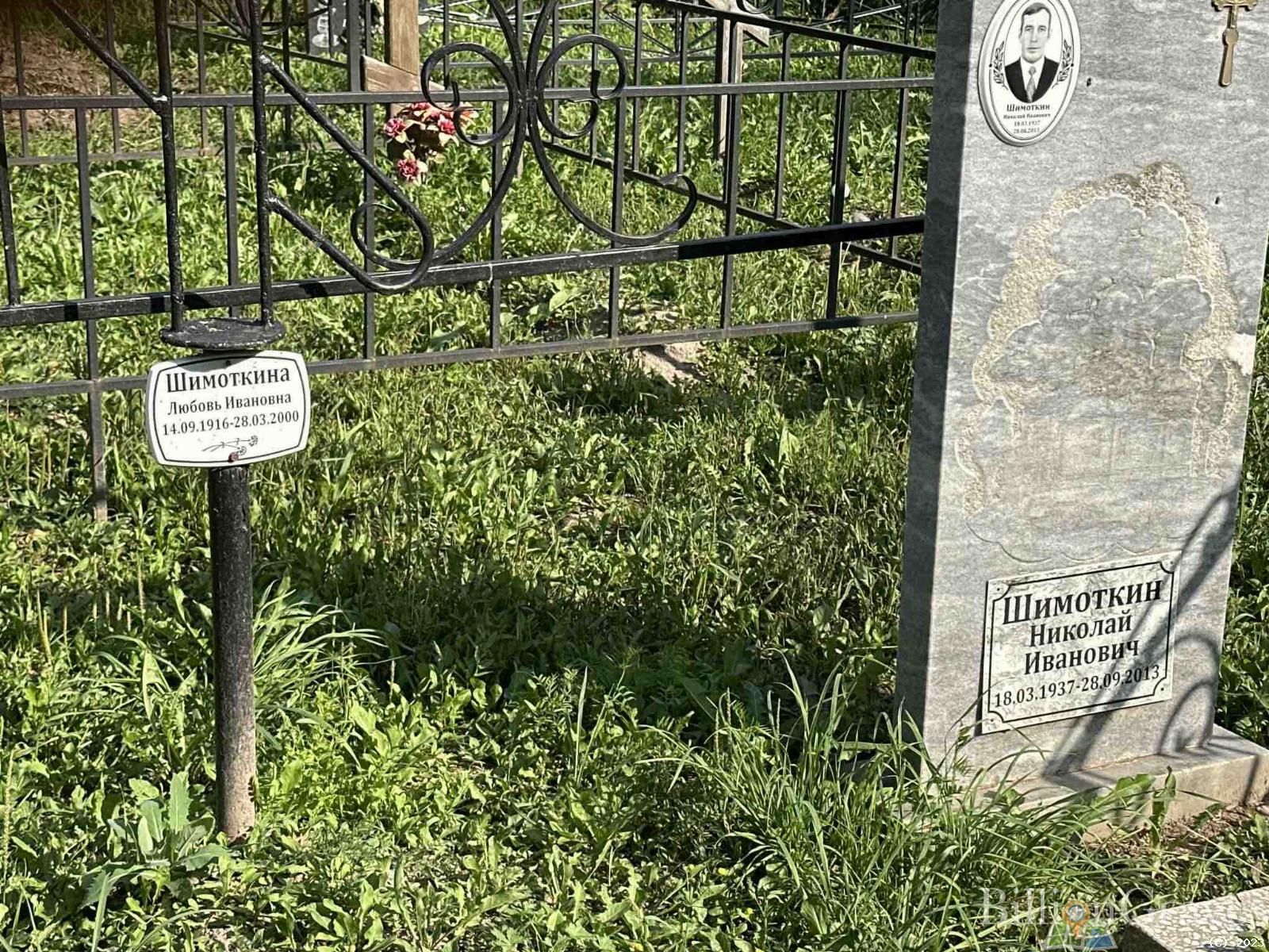 Шимоткина Любовь Ивановна