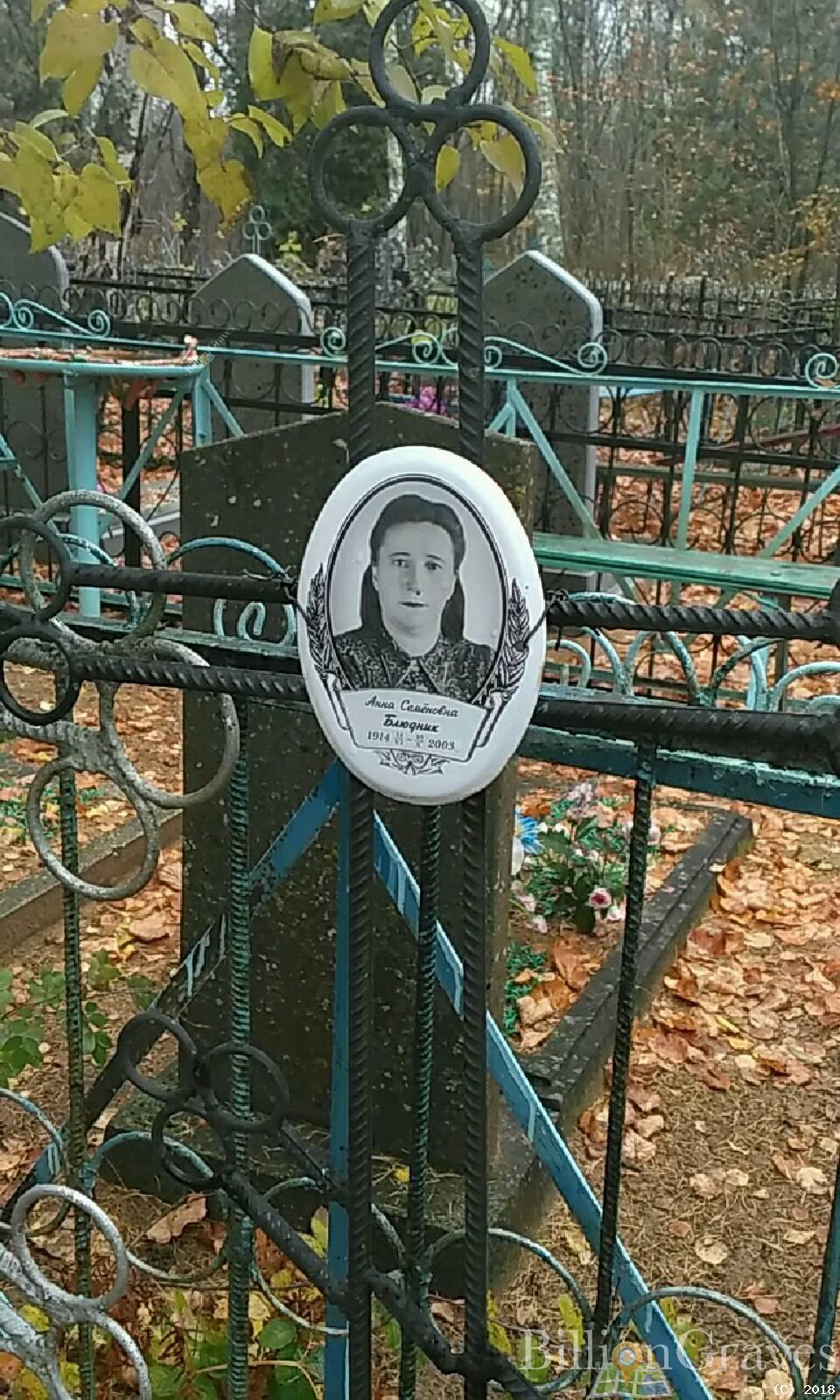 Блюдник Анна Семеновна