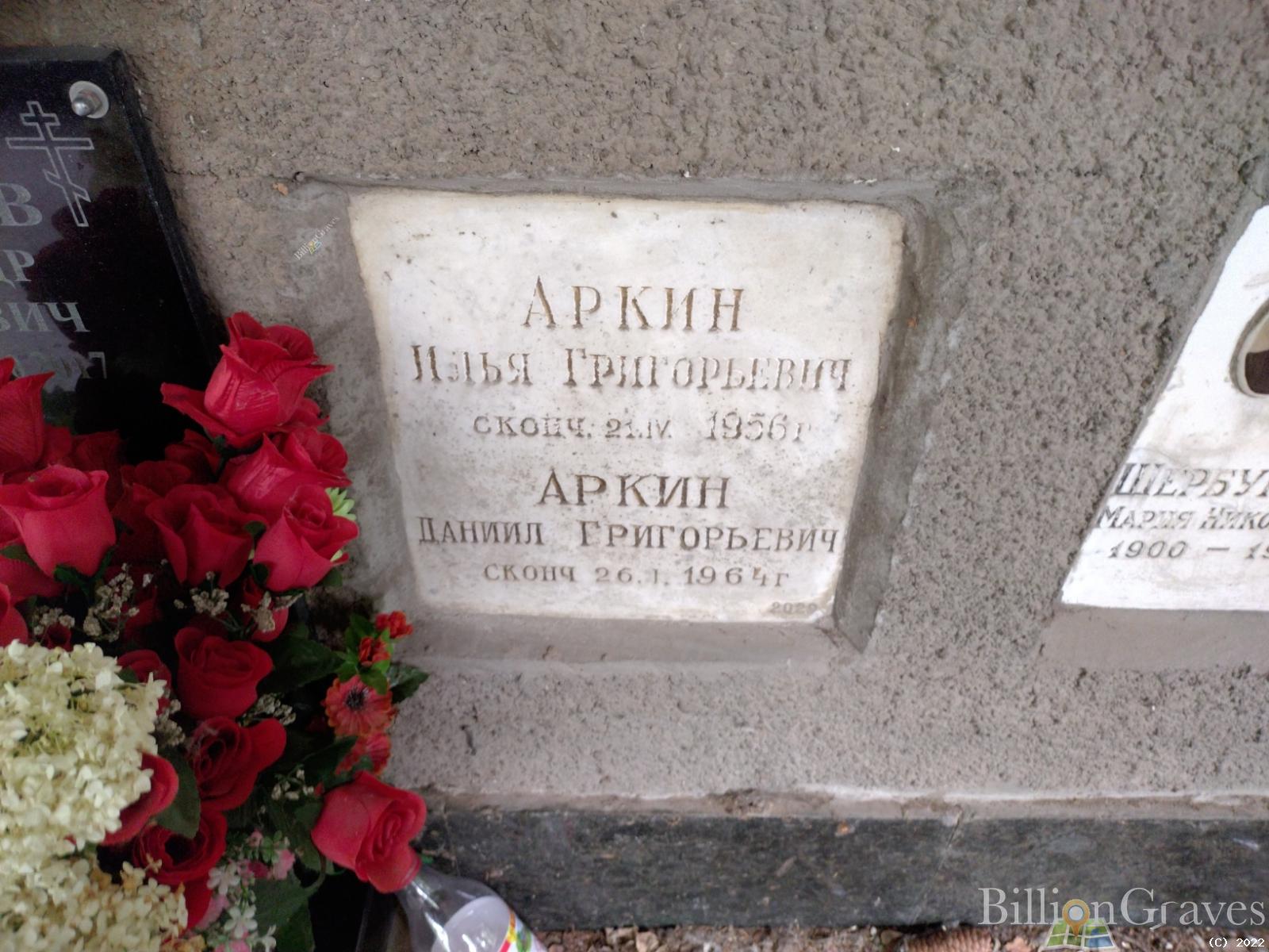 Аркин Даниил Григорьевич