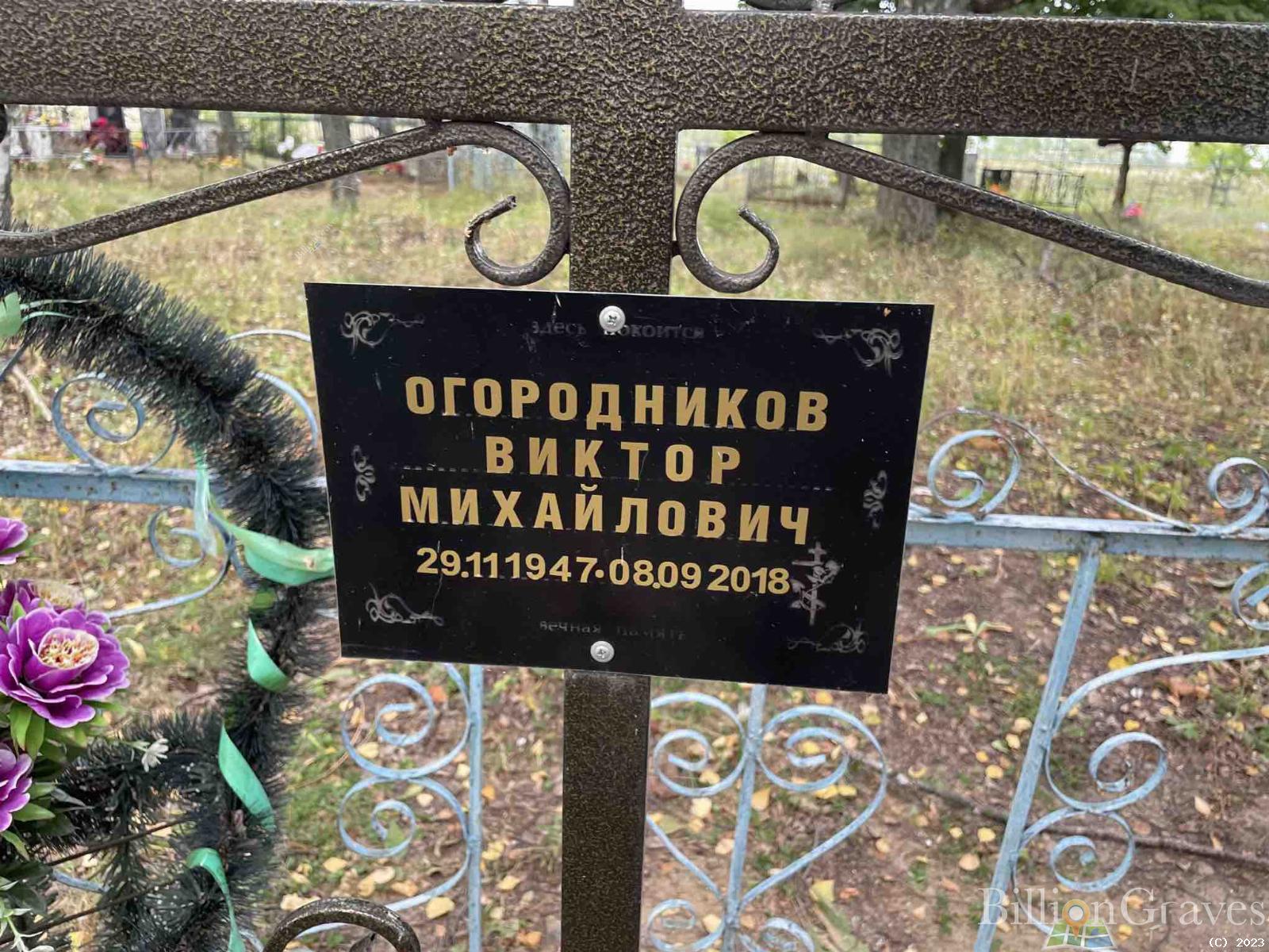 Огородников Виктор Михайлович