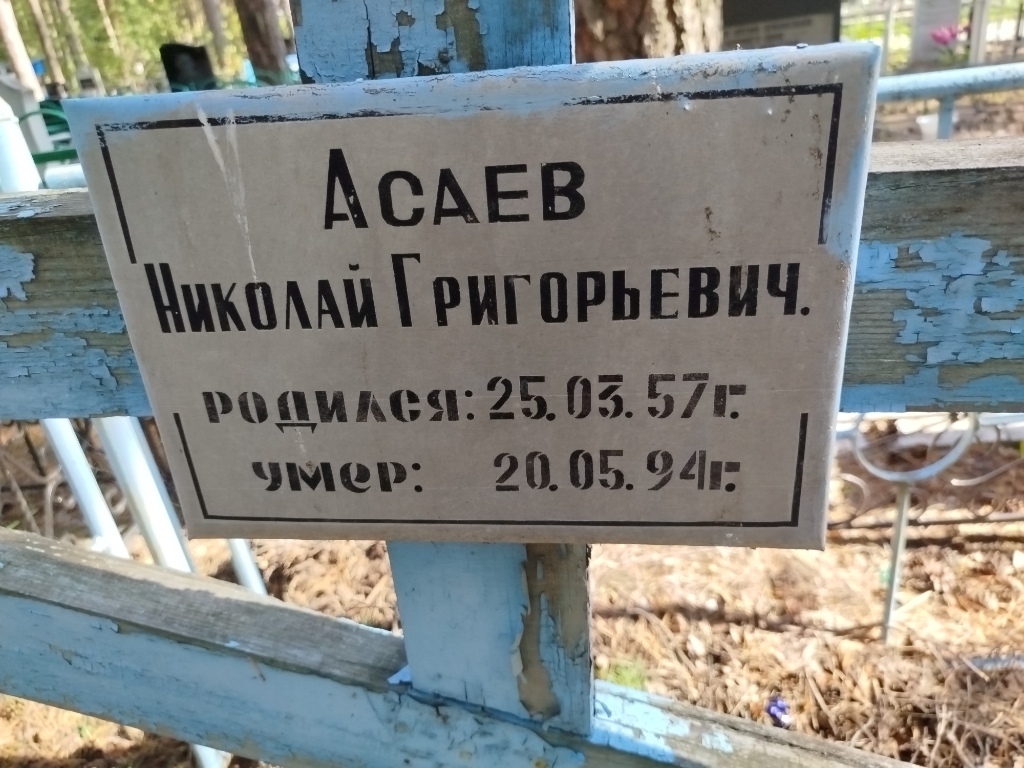 Асаев Николай Григорьевич