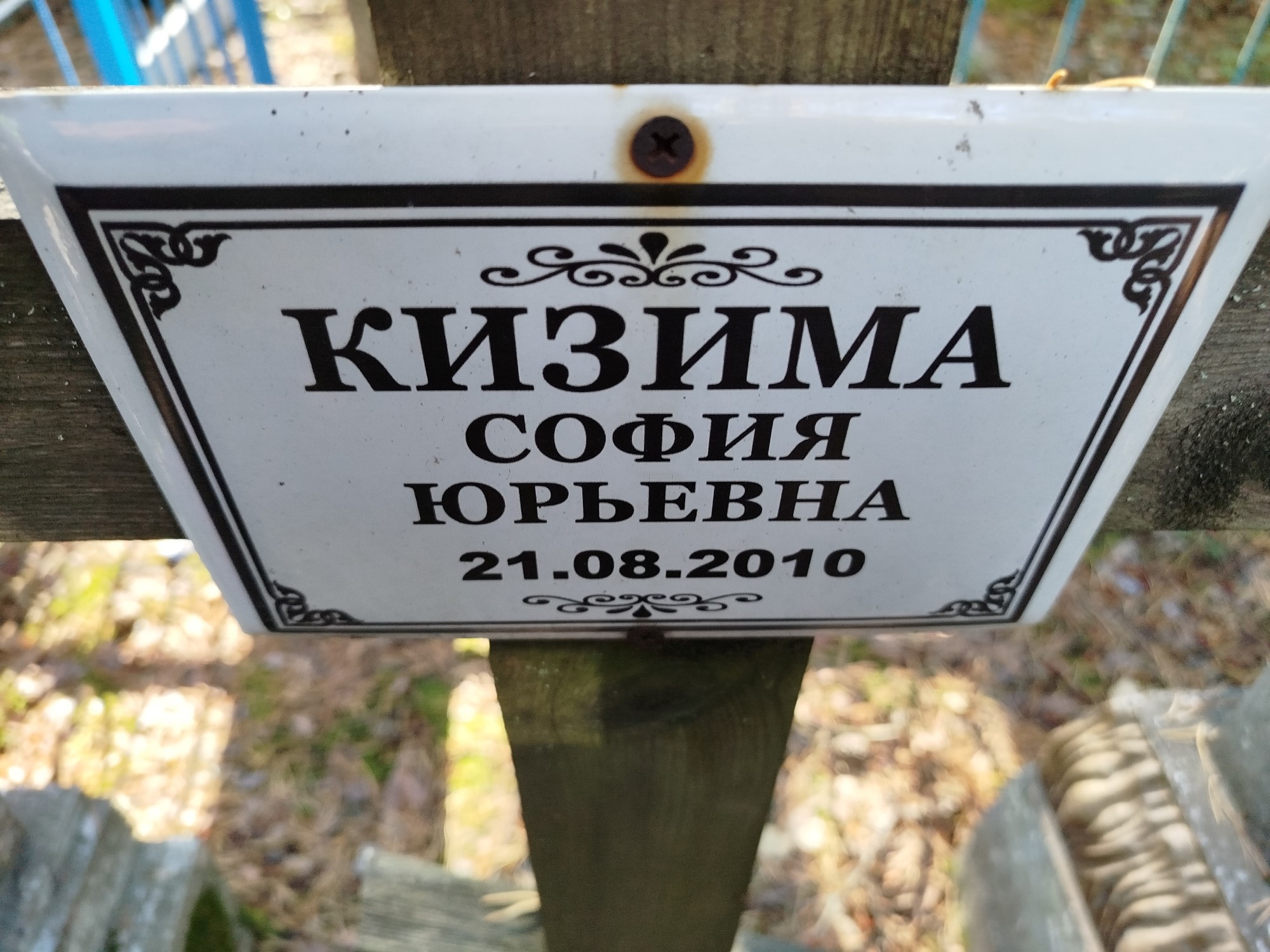 Кизима София Юрьевна