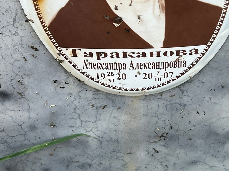 Тараканова Александра Александровна