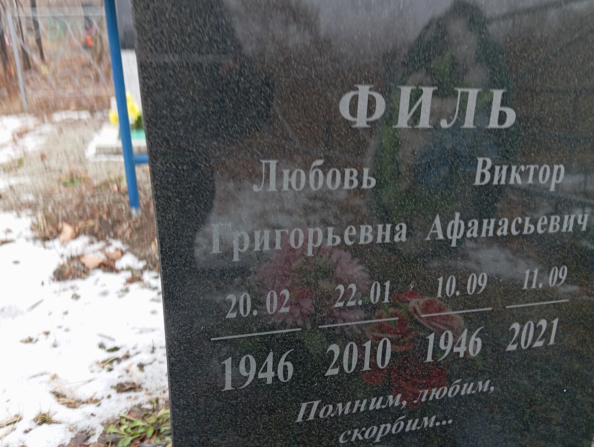 Филь Любовь Григорьевна
