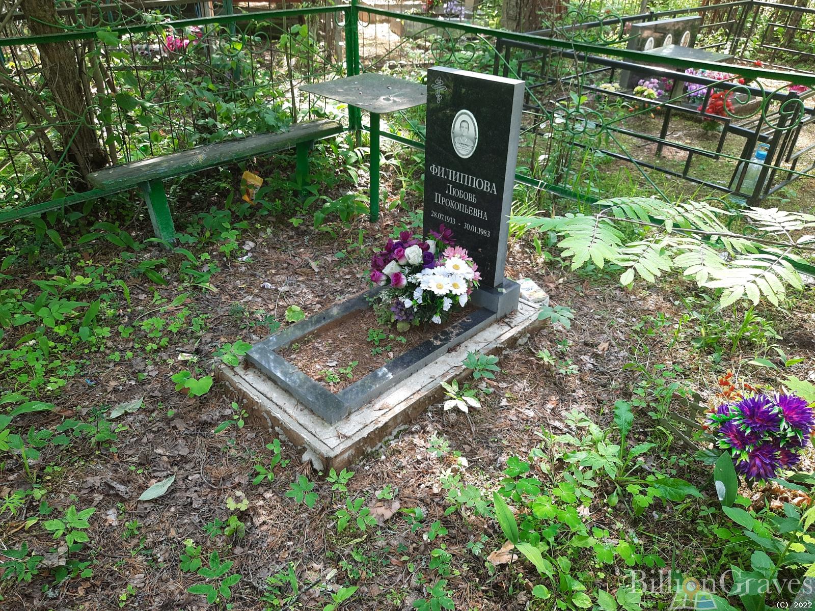 Филиппова Любовь Прокопьевна