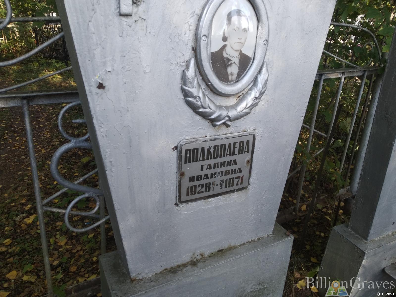 Подкопаева Галина Ивановна