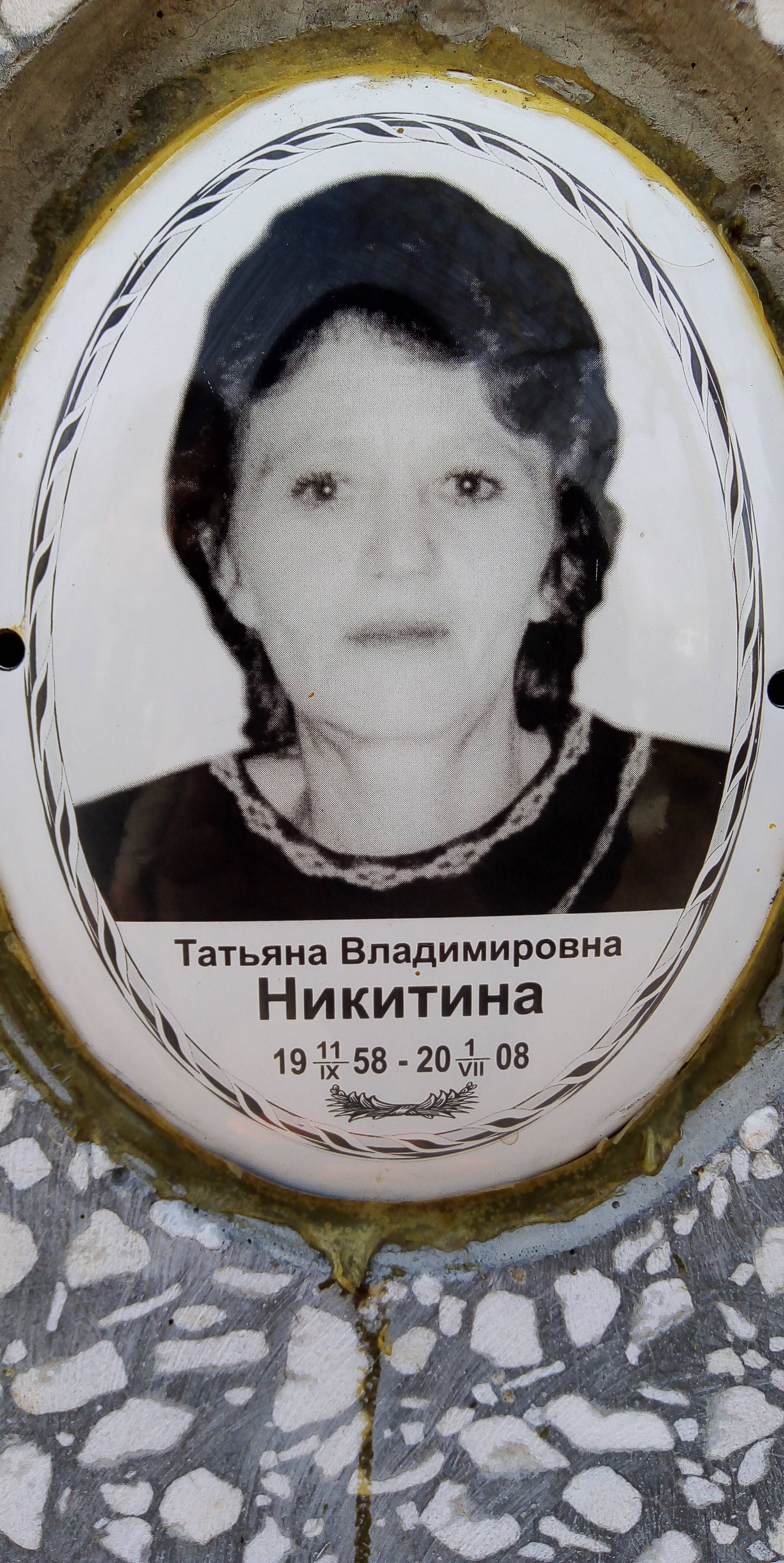 Никитина Татьяна Владимировна