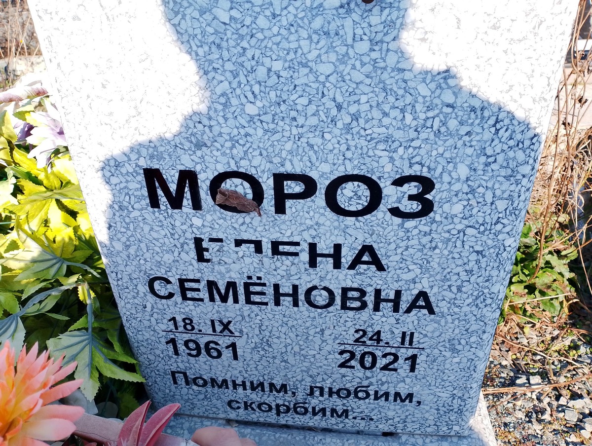 Мороз Елена Семёновна