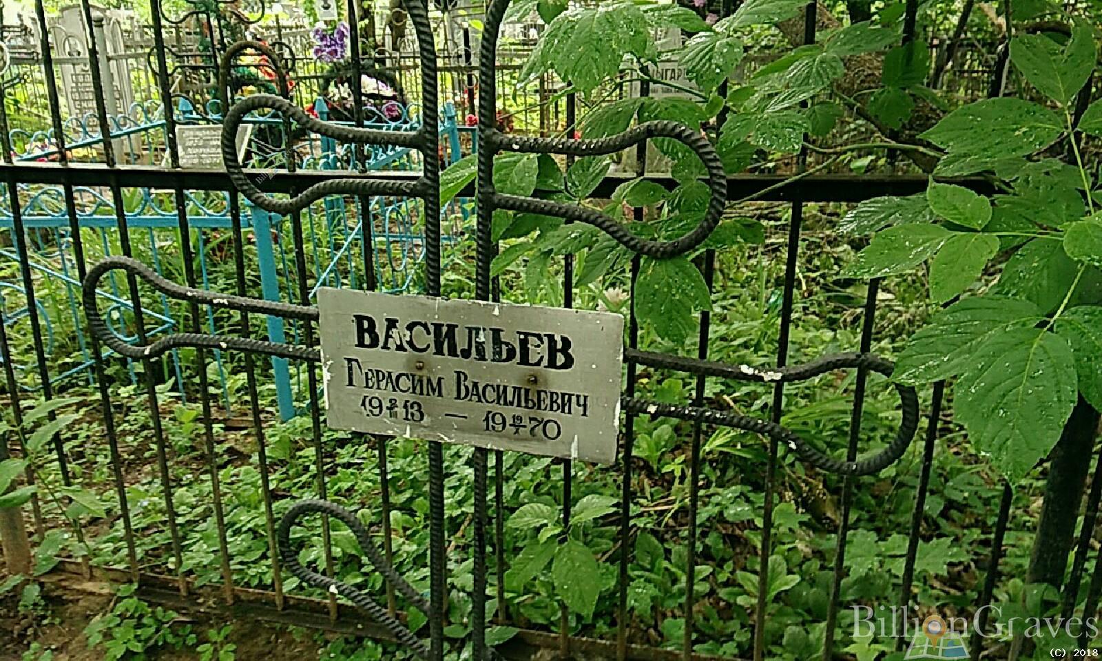 Васильев Герасим Васильевич