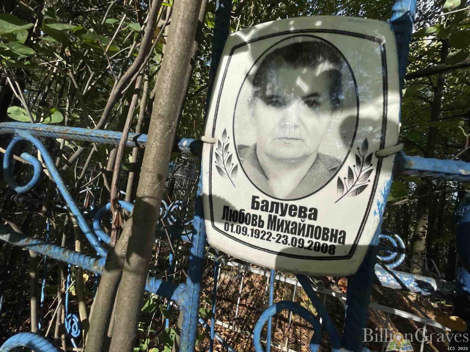 Балуева Любовь Михайловна
